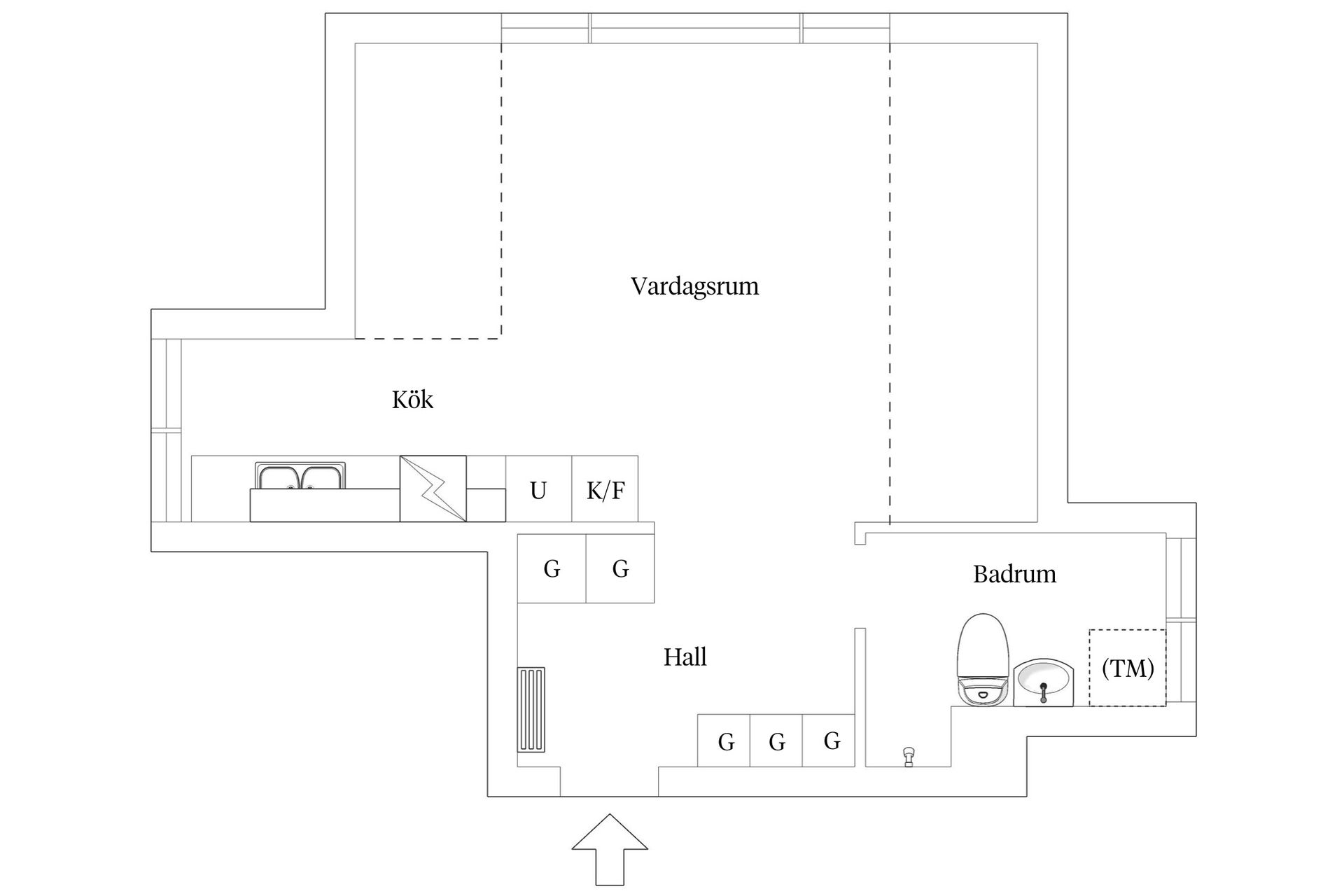 Bostadsrätt, Nicandergatan 16, Strängnäs Centralt, Strängnäs