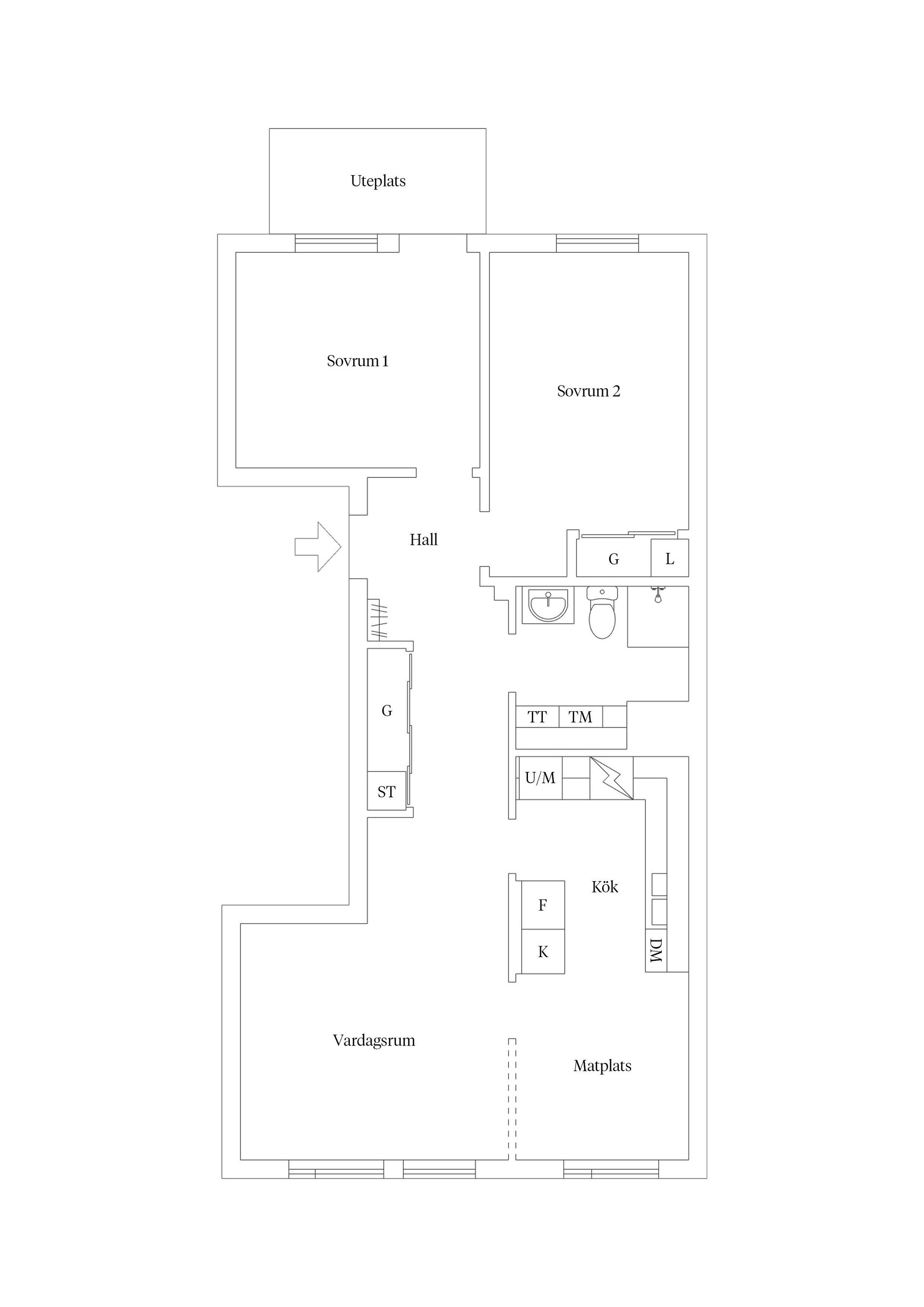 Bostadsrätt, Gimogatan 13C, Luthagen, Uppsala
