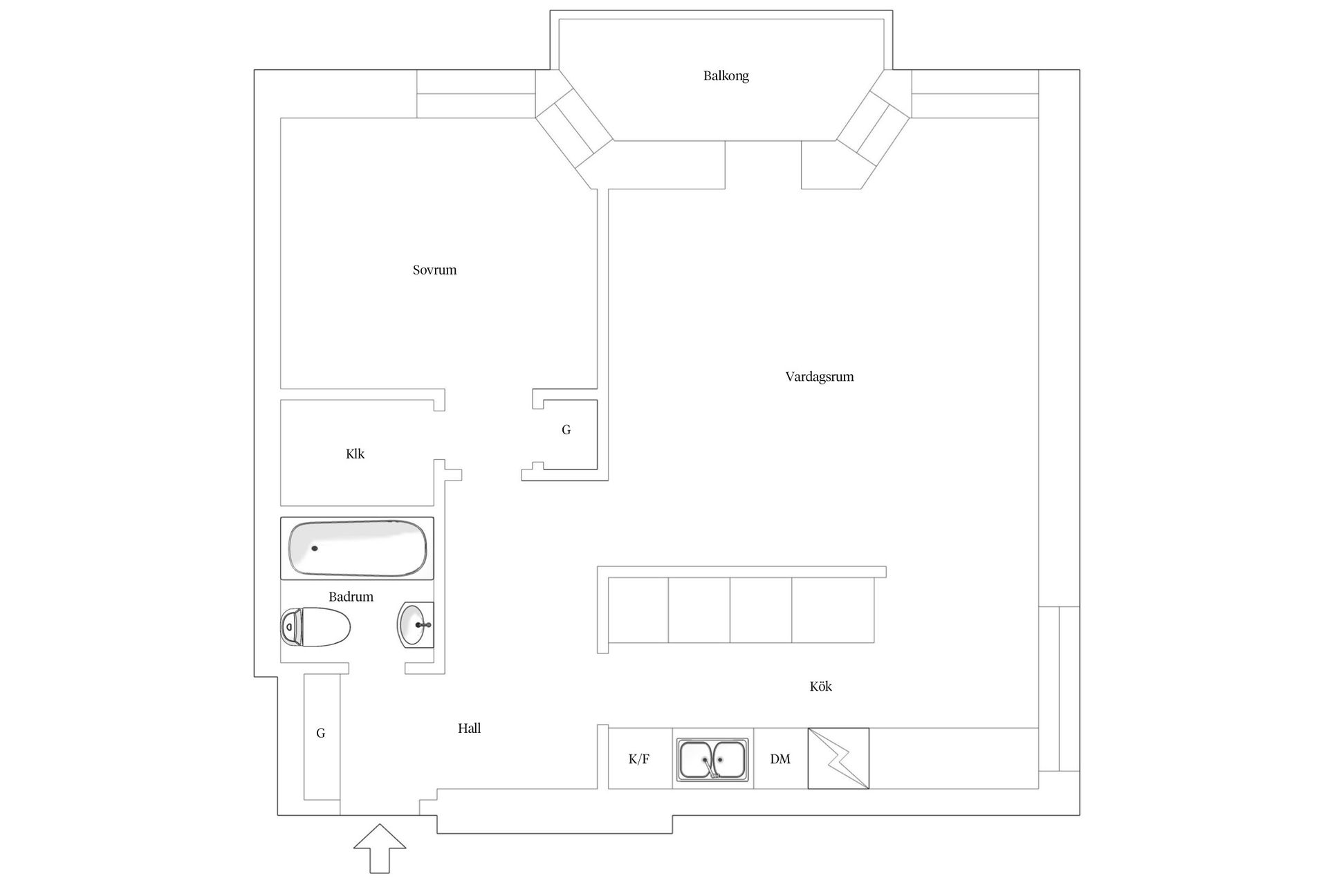 Bostadsrätt, Rålambsvägen 29, 3 Tr, Stockholm