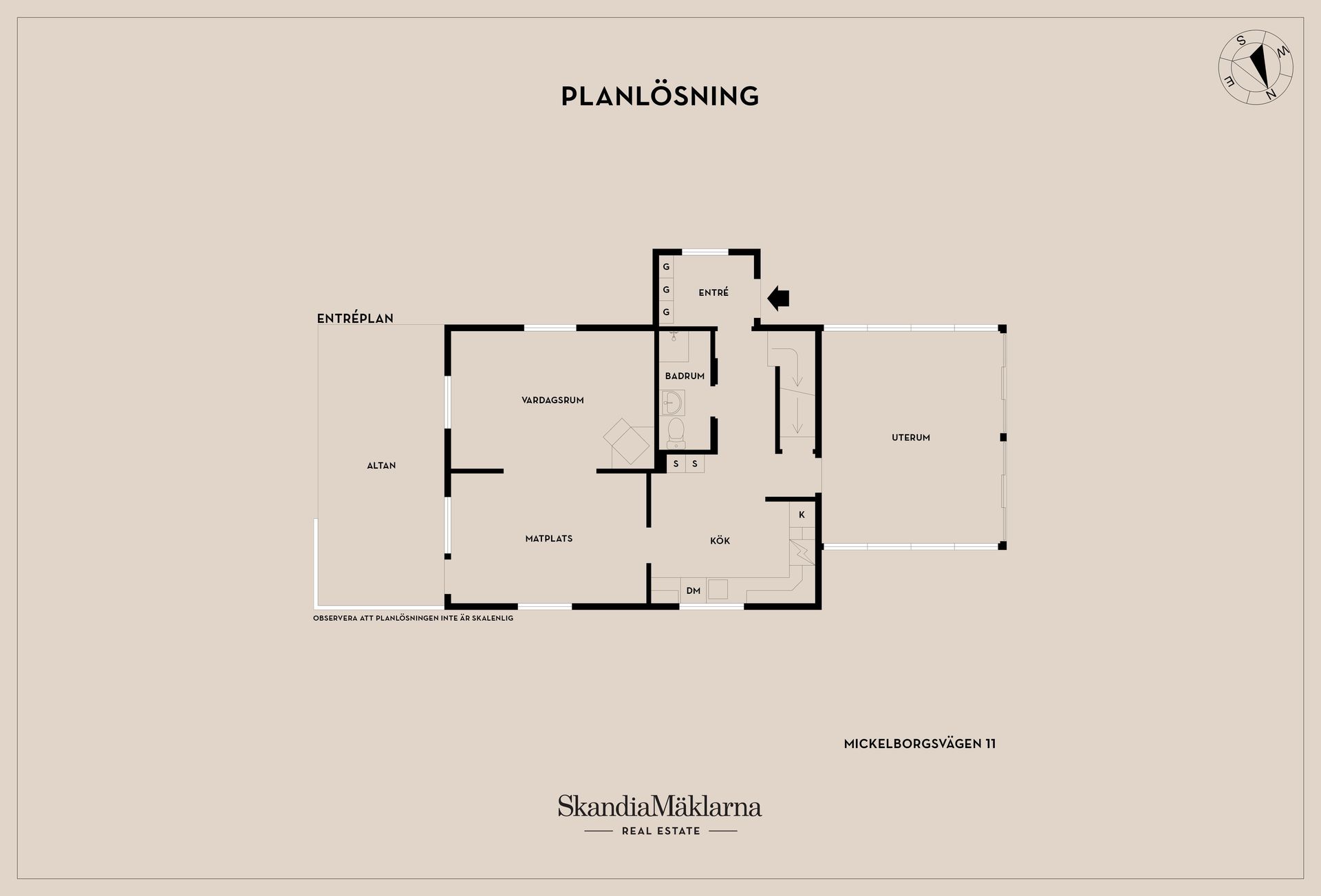Villa, Mickelborgsvägen 11, Stockamöllan, Eslöv