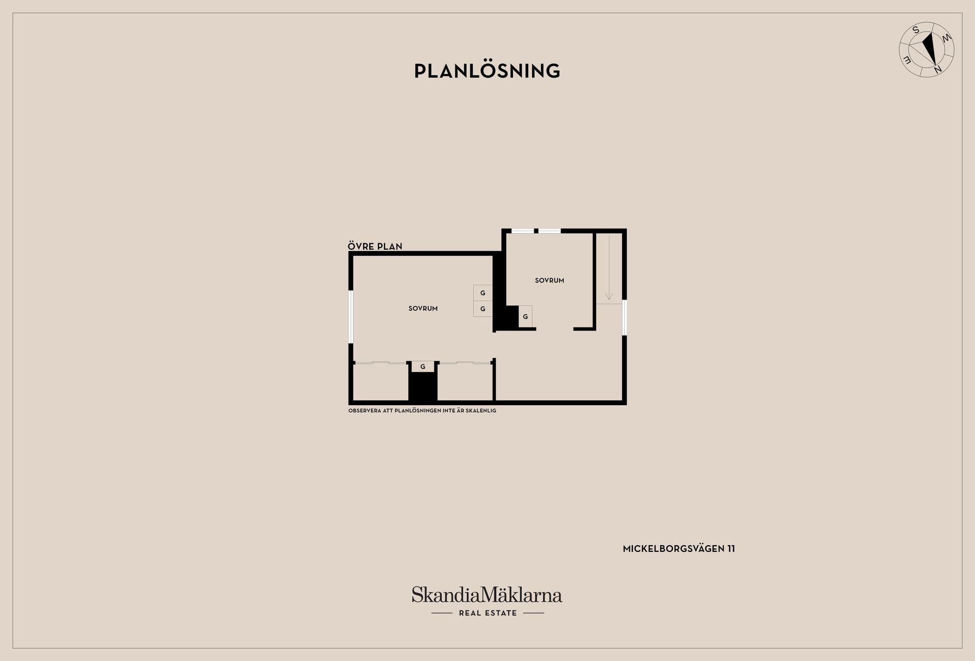 Villa, Mickelborgsvägen 11, Stockamöllan, Eslöv