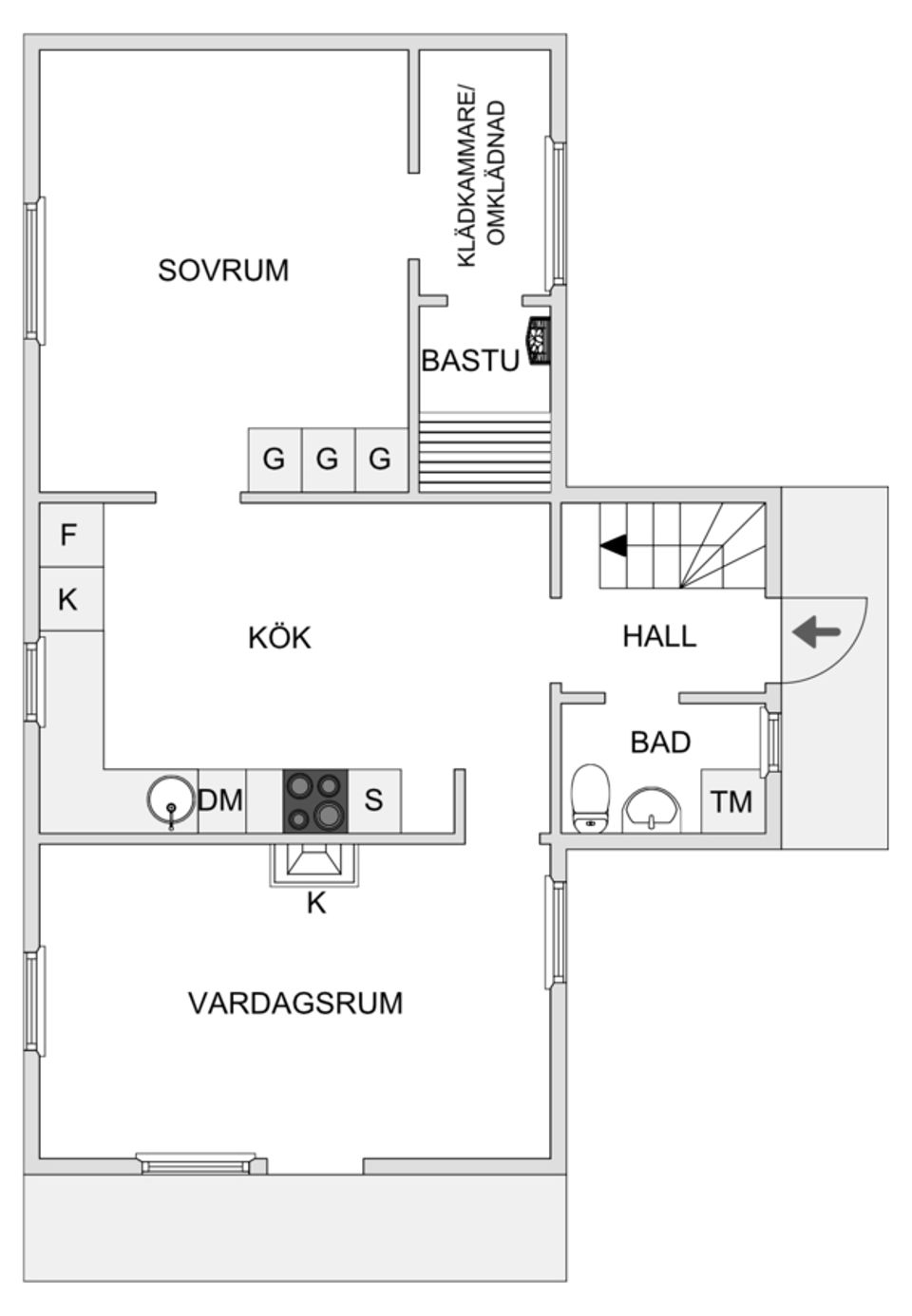 Villa, Strandvägen 52, Risögrund, Kalix