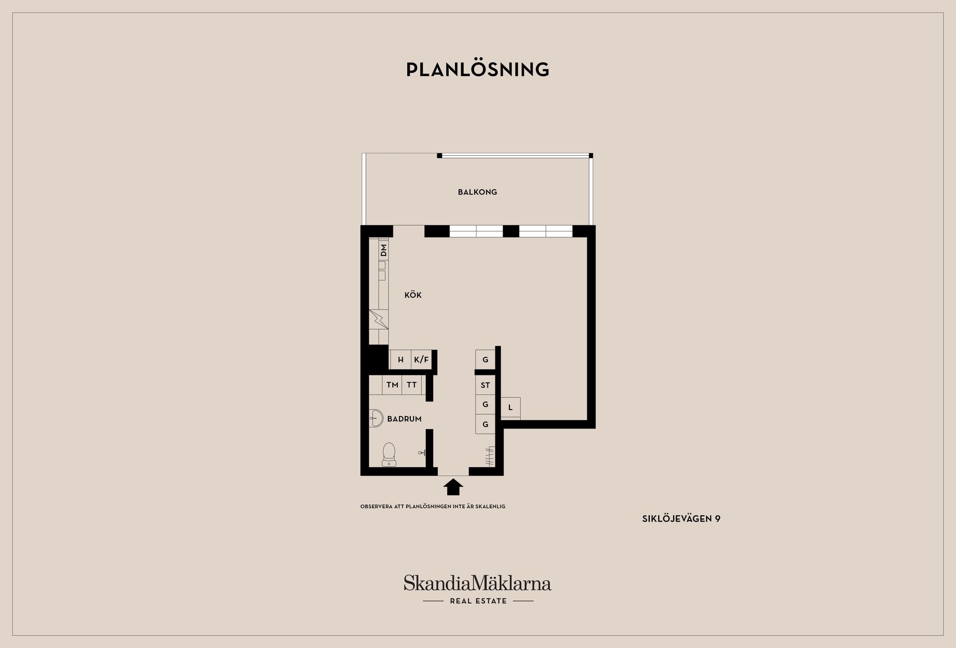 Bostadsrätt, Siklöjevägen 9, Centrala Tyresö, Tyresö