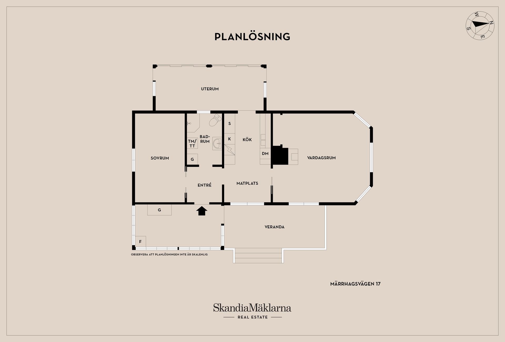 Villa, Märrhagsvägen 17, Sunnansjö, Ludvika