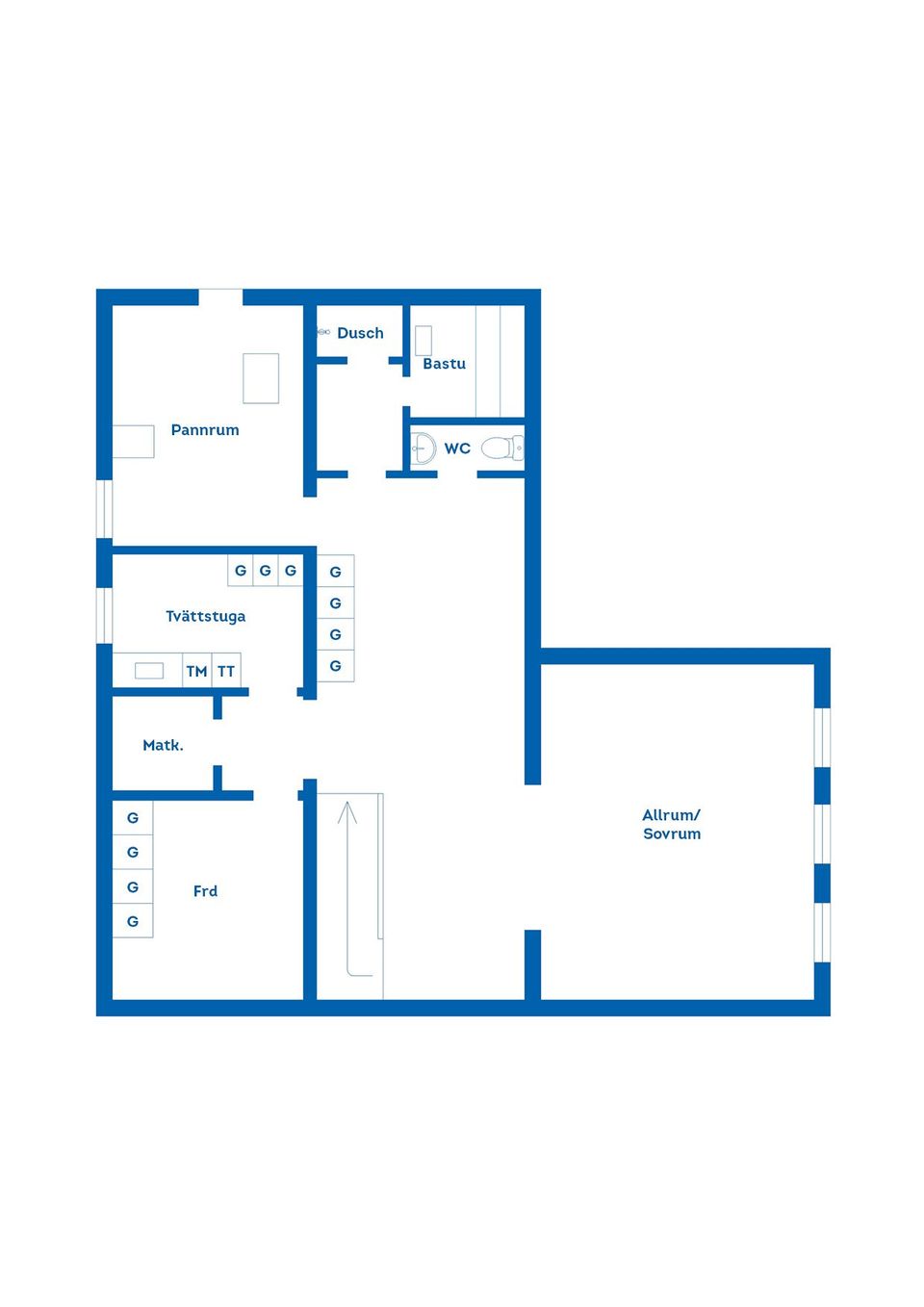 Villa, Bergsstigen 13, Gådeåberget, Härnösand