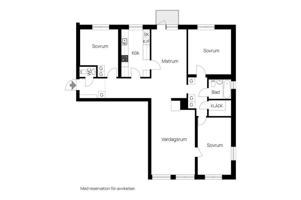 Bostadsrätt, Sundsgatan 22 C, Centrum/Nordstan, Vänersborg