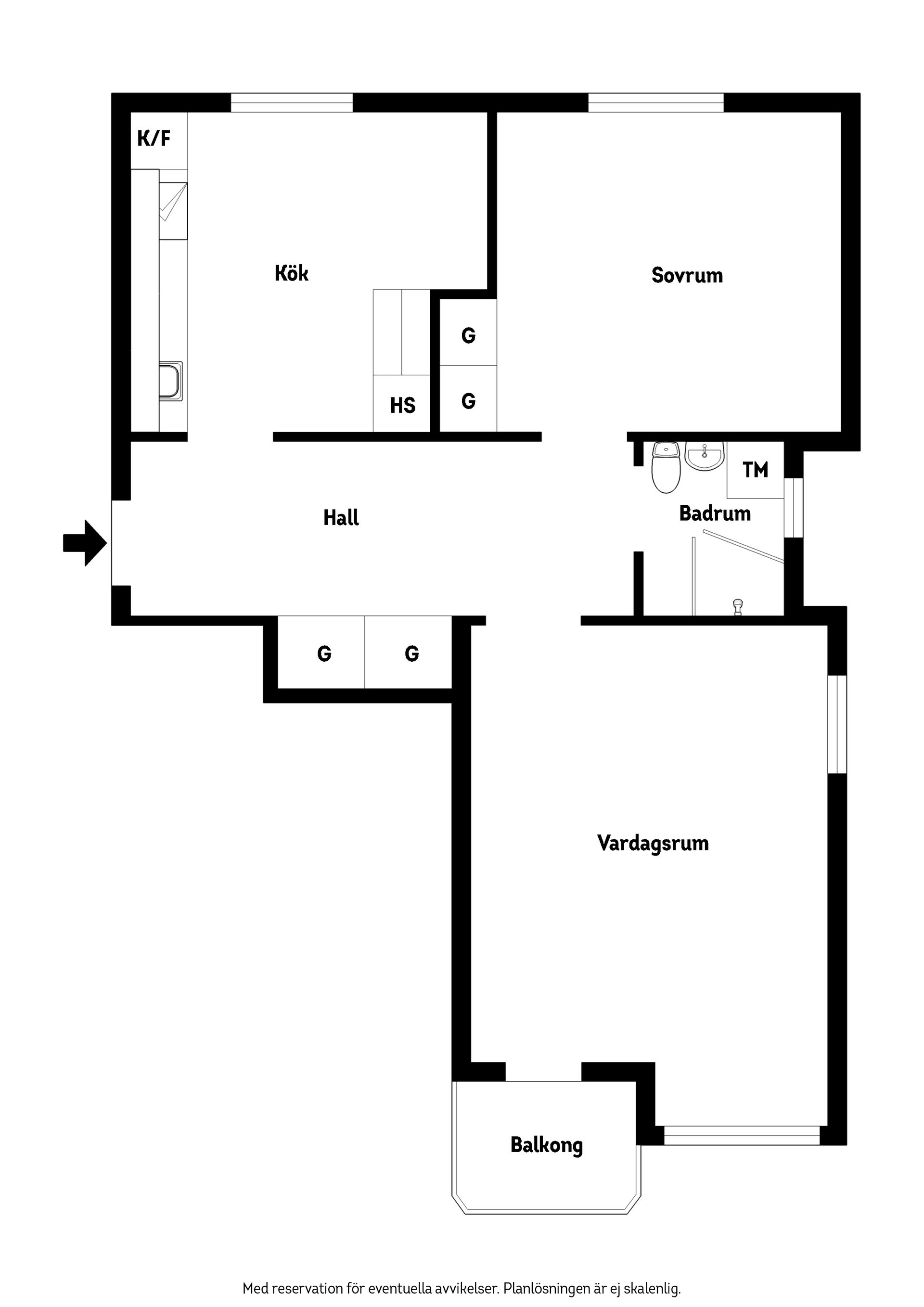 Bostadsrätt, Näsbychaussén 17B, Gamla Näsby, Kristianstad