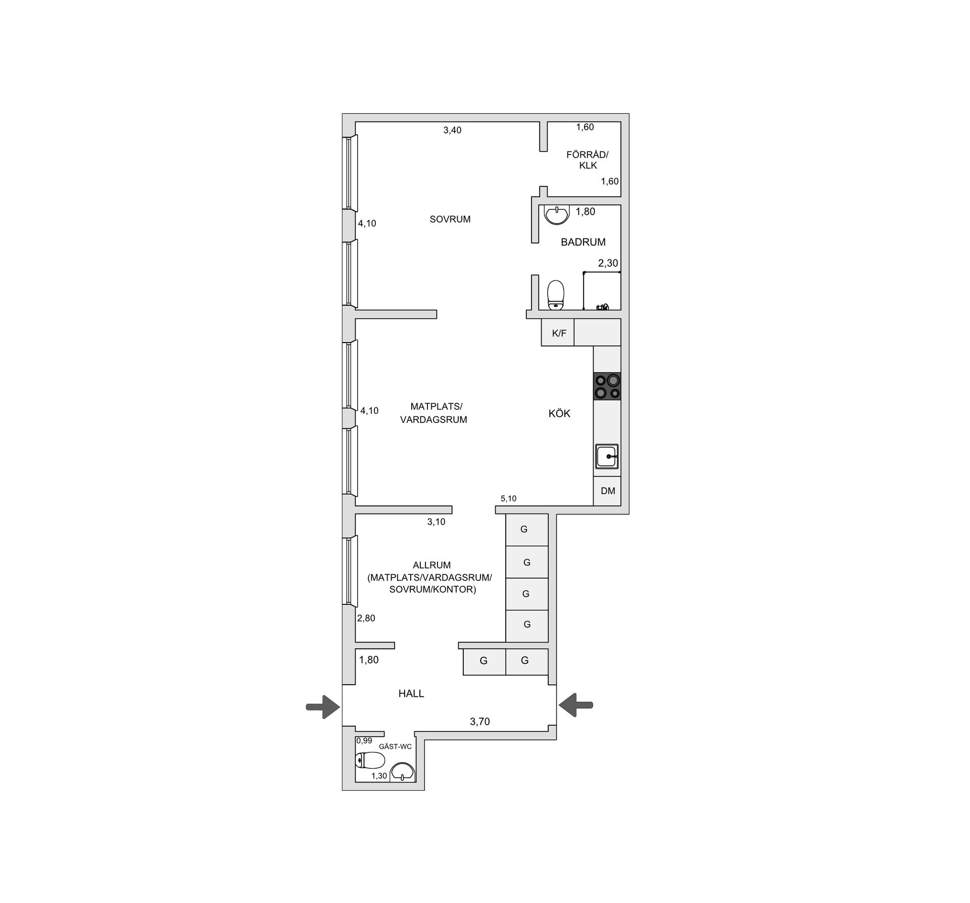 Bostadsrätt, Källängsvägen 58, Näset, Lidingö