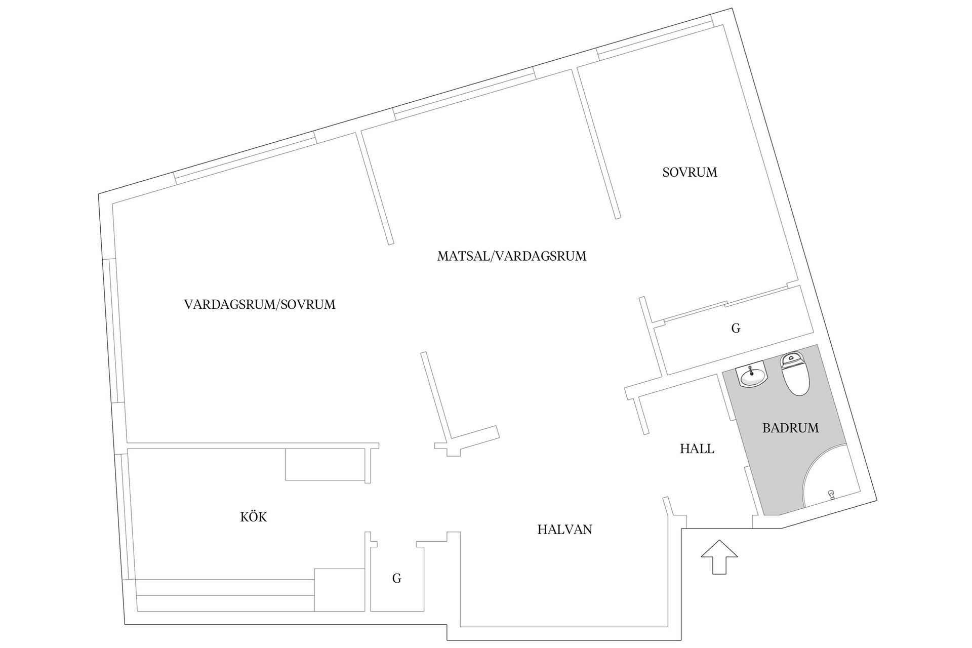 Bostadsrätt, Dalaplan 4D, Dalaplan, Malmö