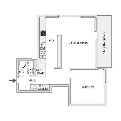 Bostadsrätt, Bergsundsgatan 16, Södermalm - Hornstull, Stockholm