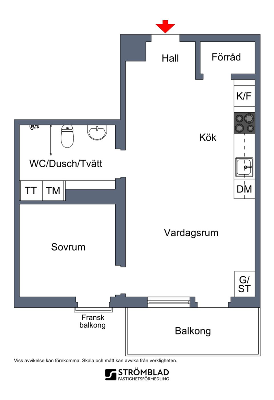Bostadsrätt, Hägerneholmsvägen 6B, Hägerneholm, Täby