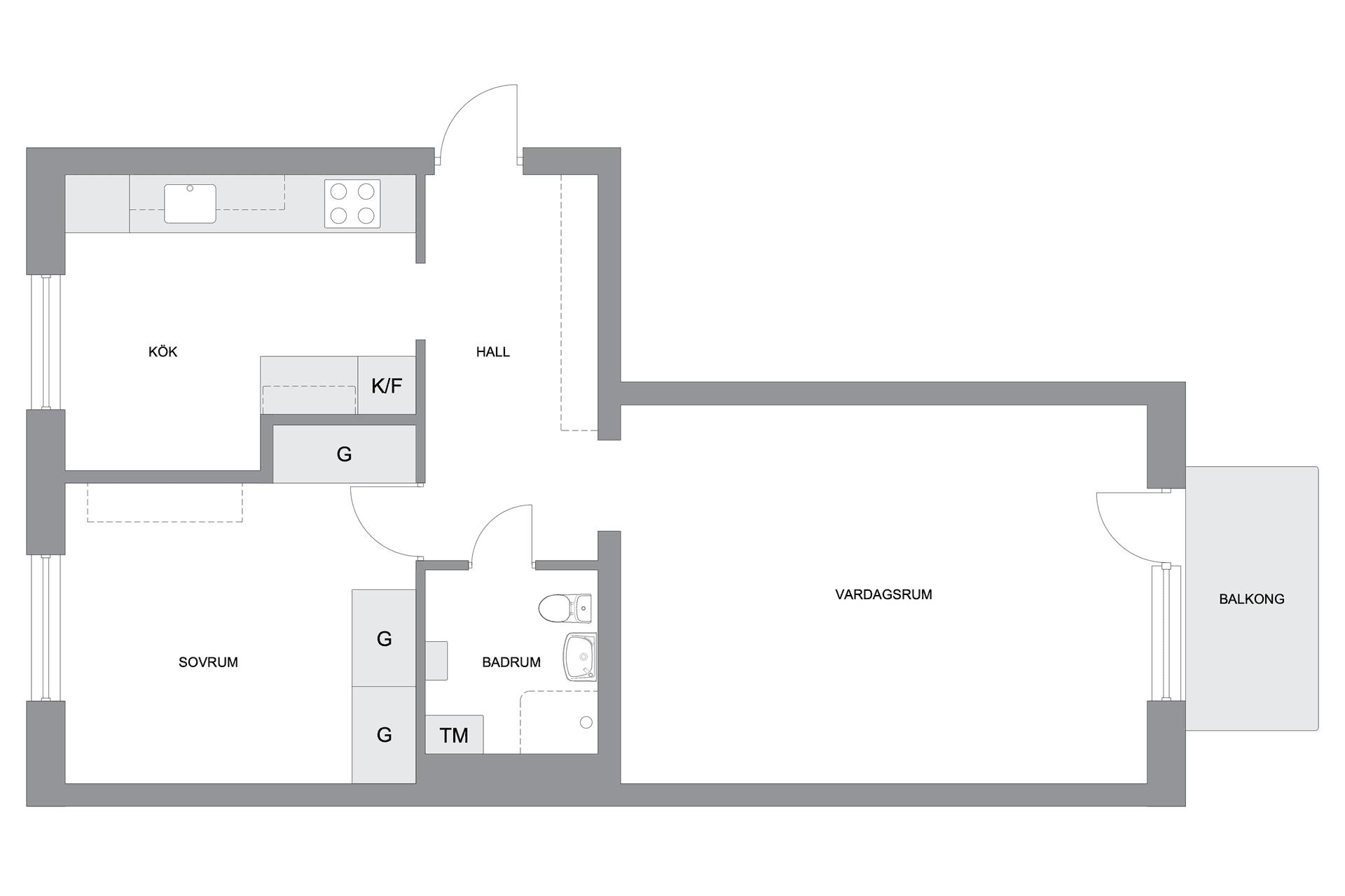 Bostadsrätt, Hornsgatan 28 B, Östersund