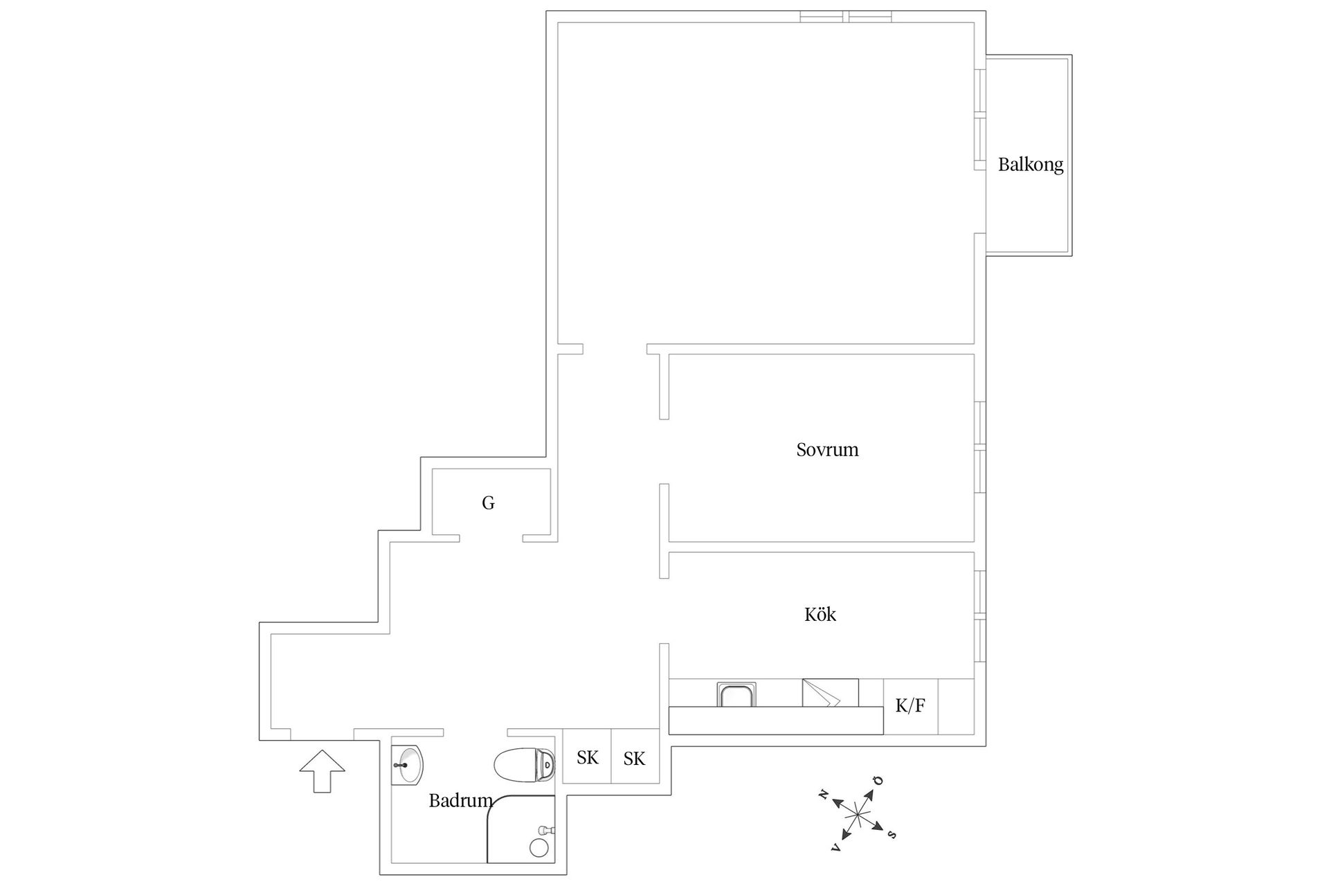 Bostadsrätt, Hisingsgatan 2B, Centrala Hisingen, Göteborg