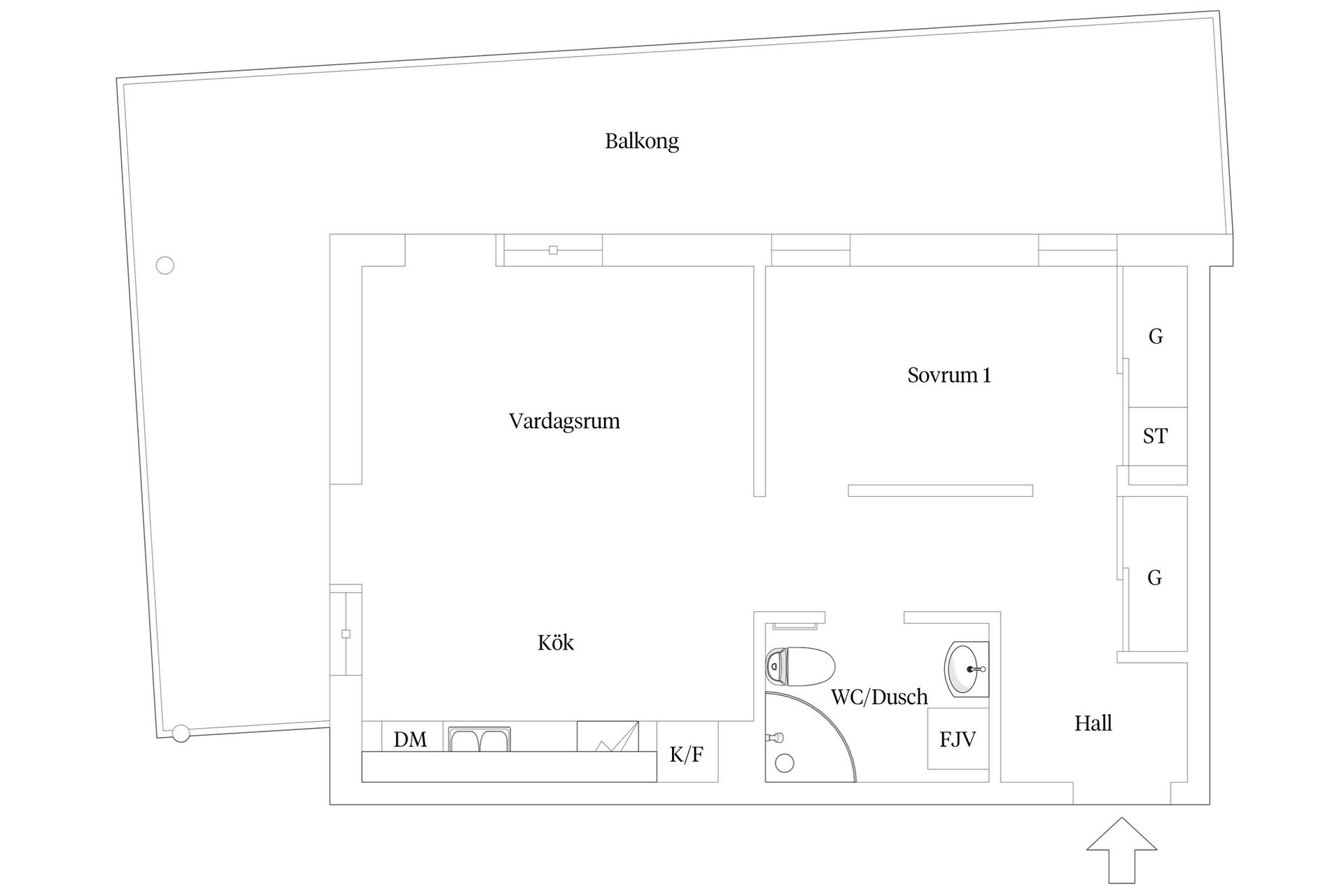 Bostadsrätt, Skogsbovägen 18, Gustavsberg - Ösby Sjöpark, Värmdö