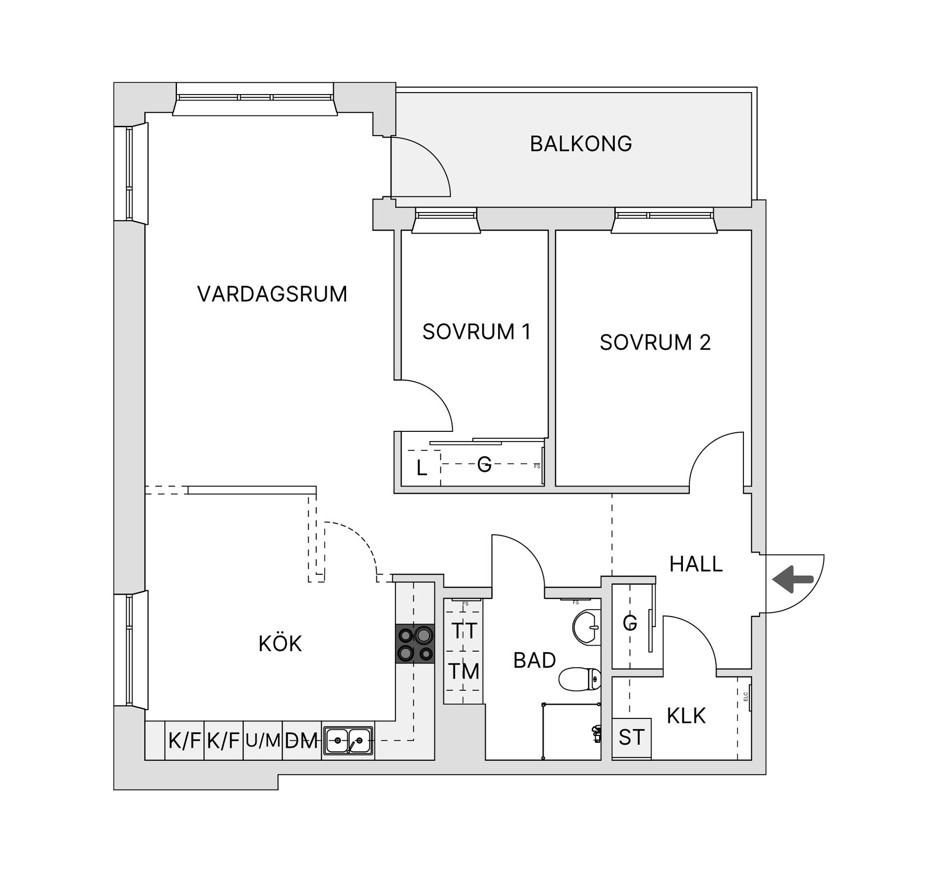 Bostadsrätt, Gamla Skärgårdsvägen 6, Gustavsberg Strandvik, Värmdö