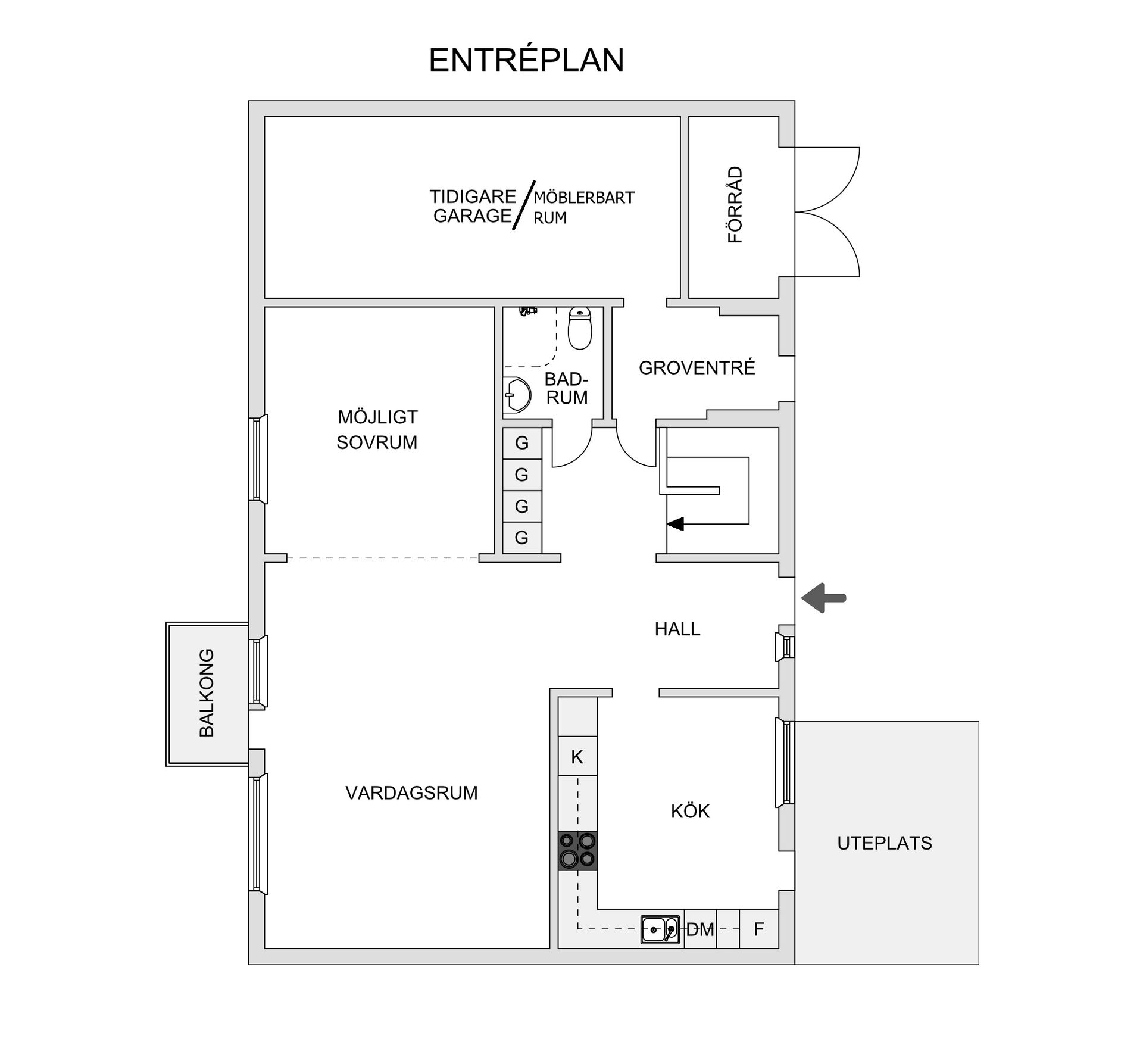 Villa, Radhus, Tussilagovägen 8, Dälderna, Skövde