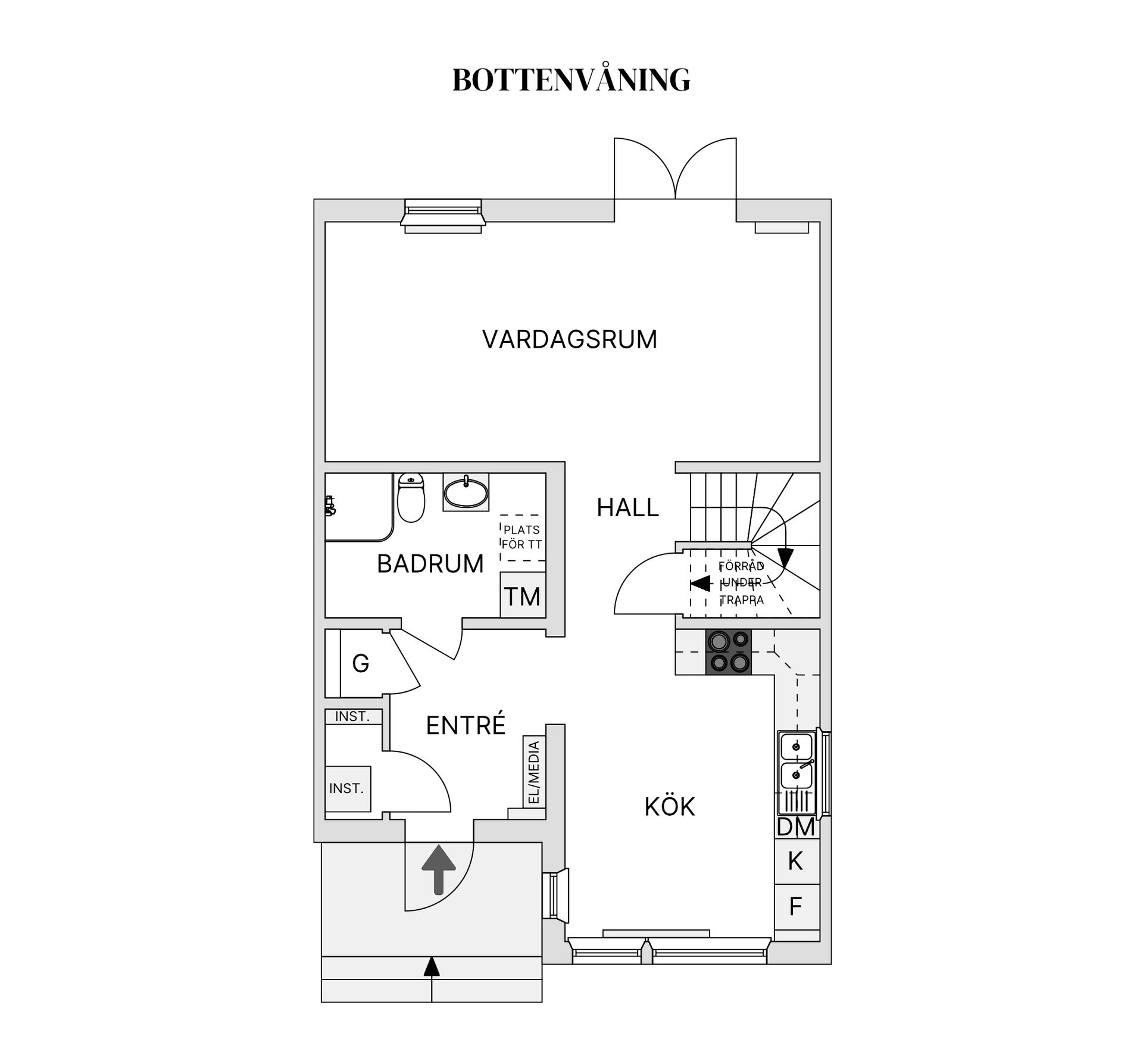Bostadsrätt, Radhus, Hårdvallsliden 30, Berg, Linköping
