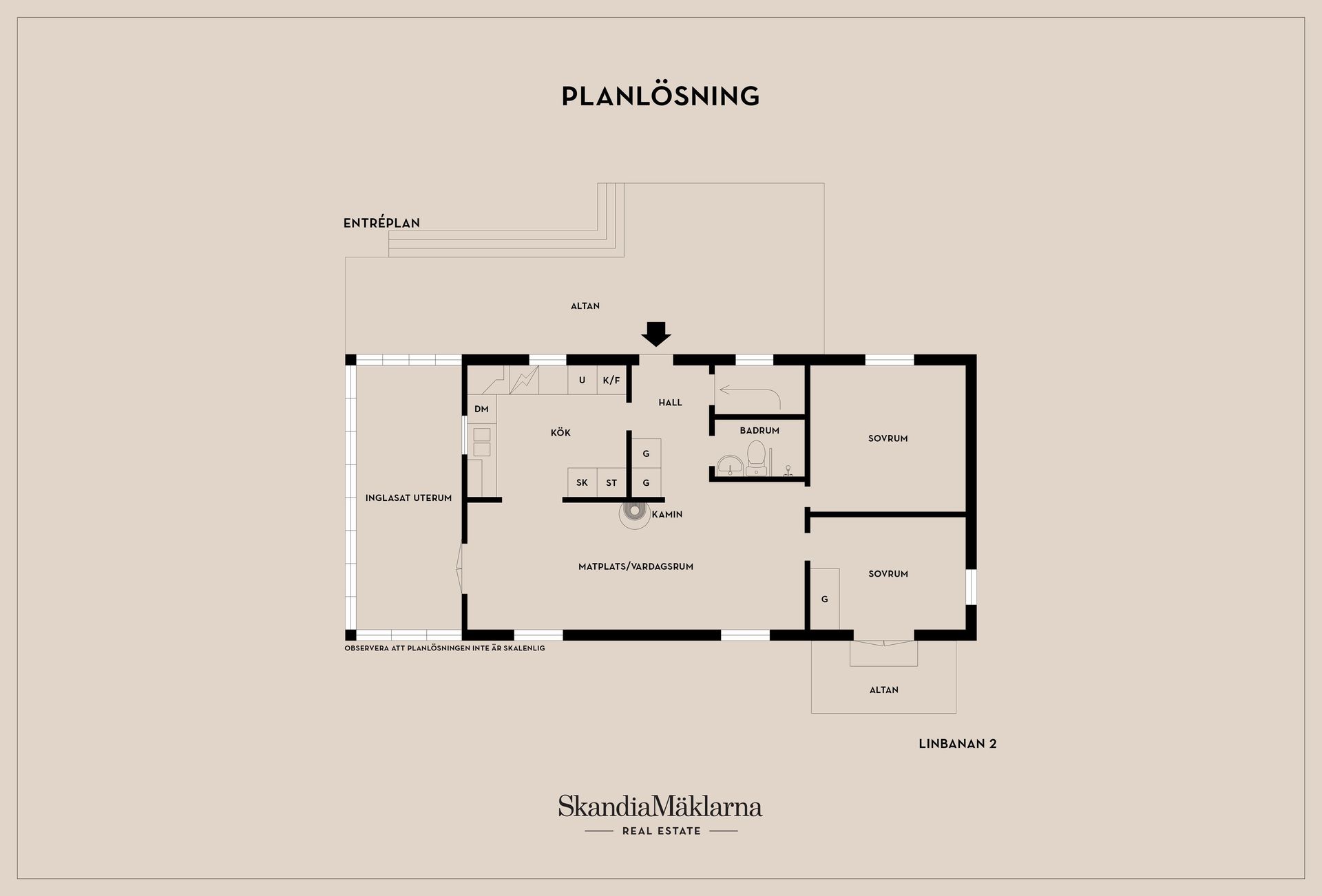 Villa, Linbanan 2, Eskilstuna