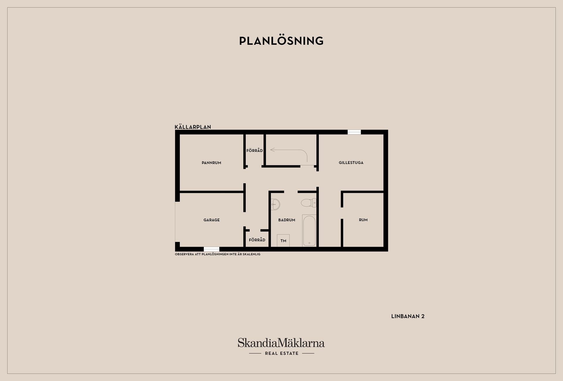 Villa, Linbanan 2, Eskilstuna