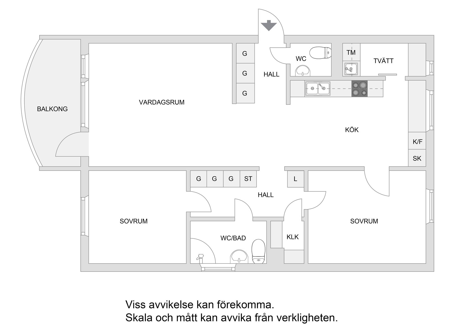 Bostadsrätt, Axvägen 65, 1tr, Viksjö, Järfälla