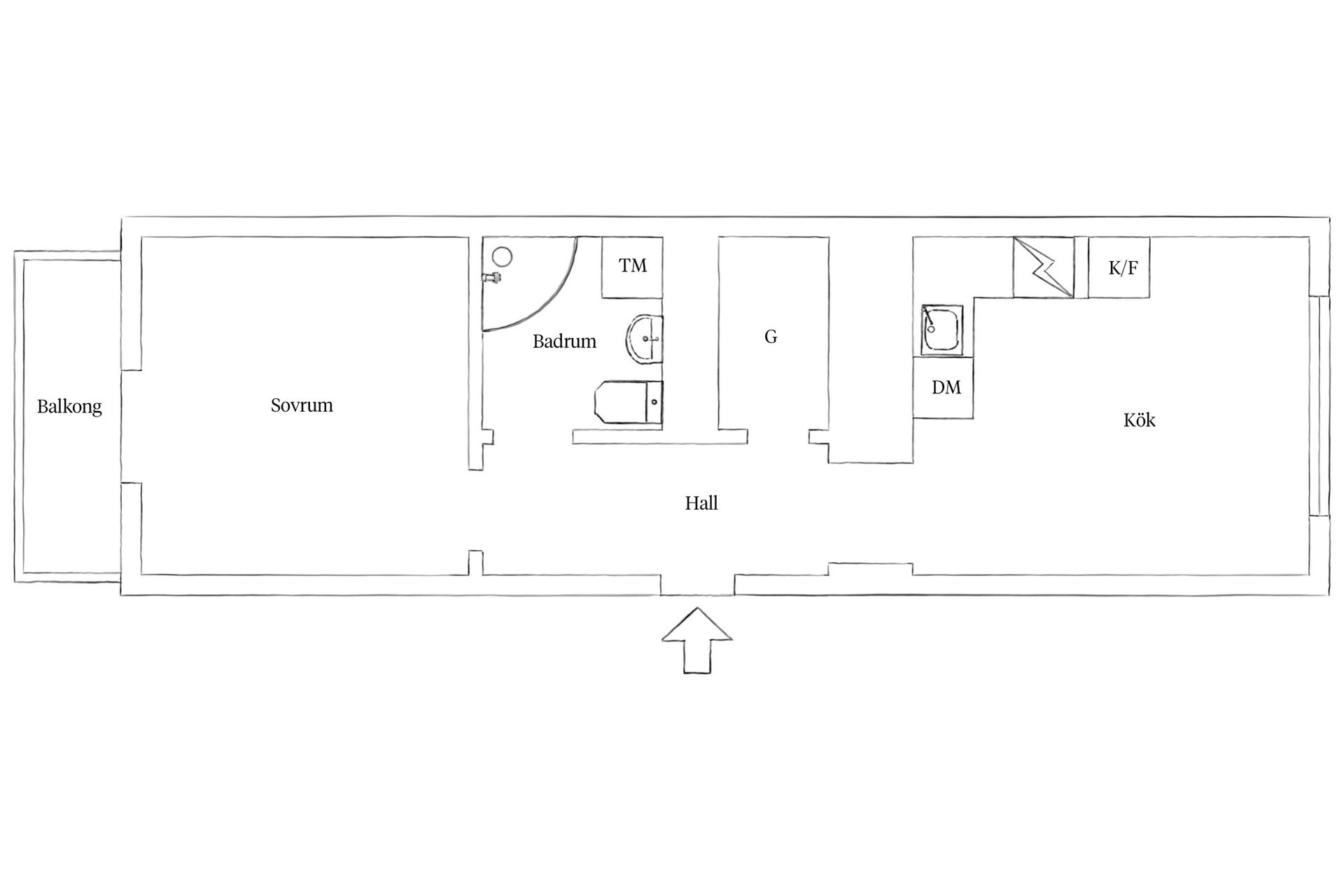 Bostadsrätt, Götabergsgatan 5A, Vasa, Göteborg