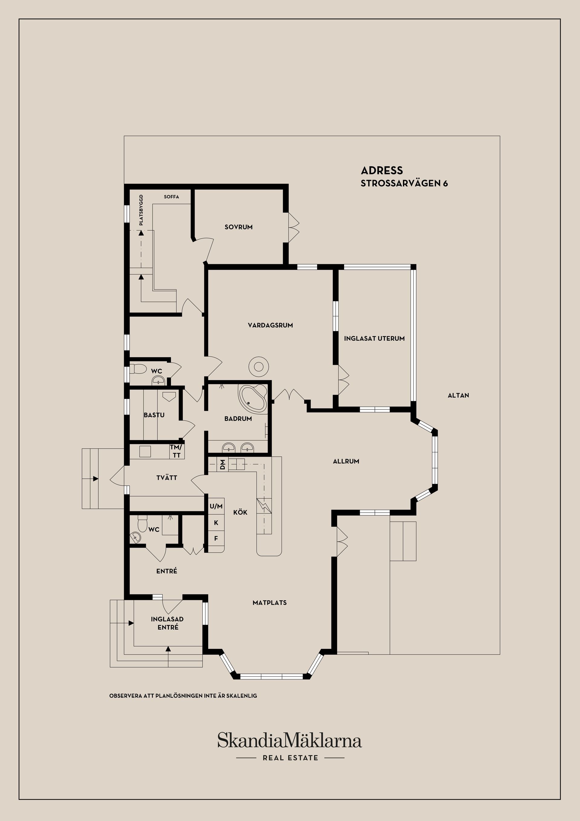 Villa, Strossarvägen 6, Östra Skärgårdsstad, Österåker
