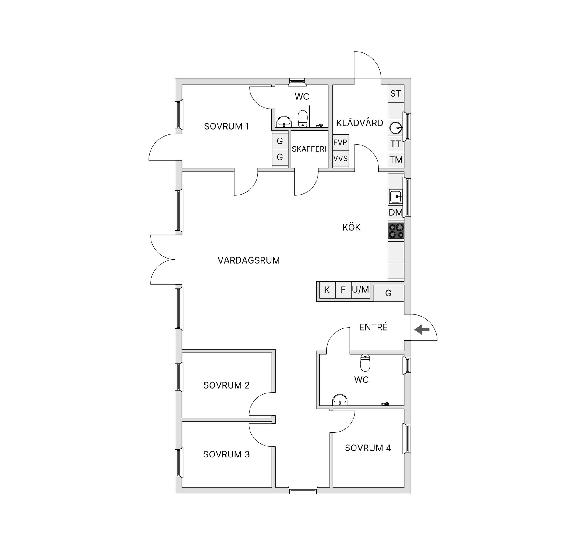 Villa, Skräddarbol 101, Uppsala