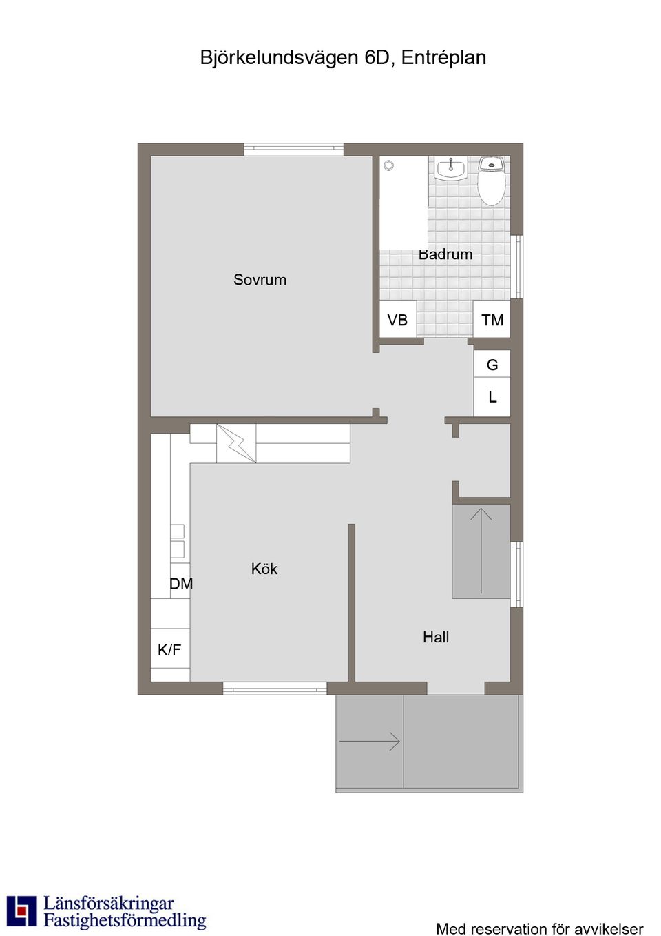 Bostadsrätt, Björkelundsvägen 6 D, Björkelund, Motala