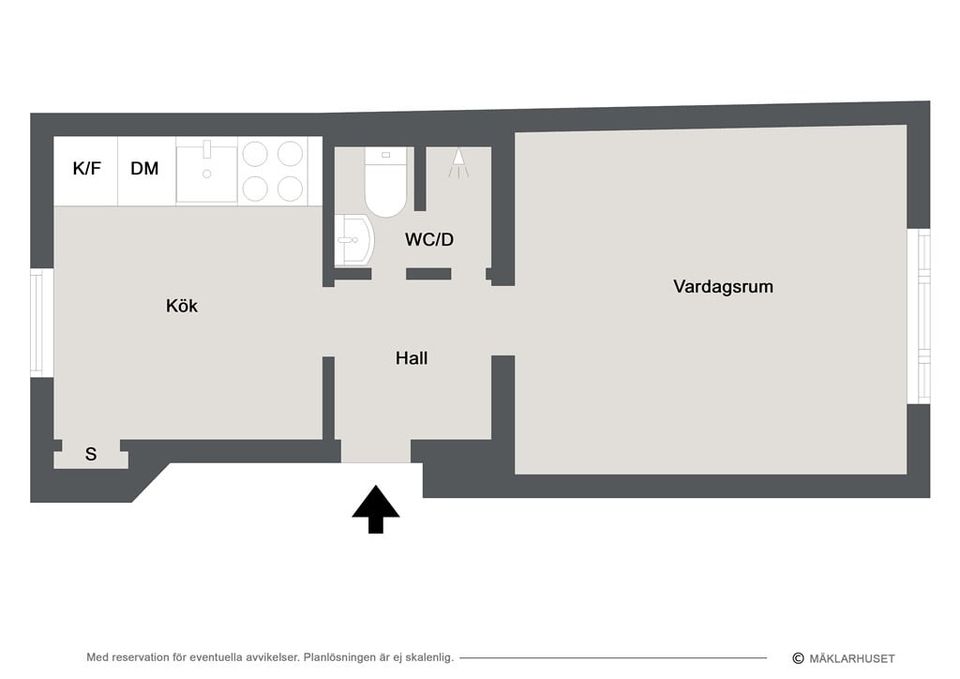 Bostadsrätt, O D Krooks Gata 74, Stattena, Helsingborg