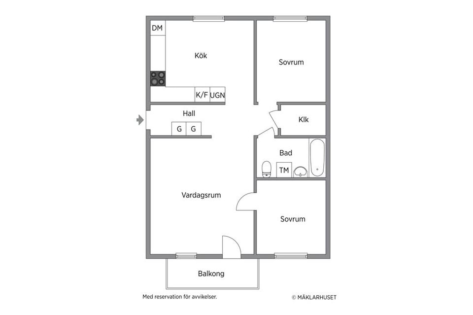 Bostadsrätt, Gamla Huddingevägen 420 B, Örby, Stockholm