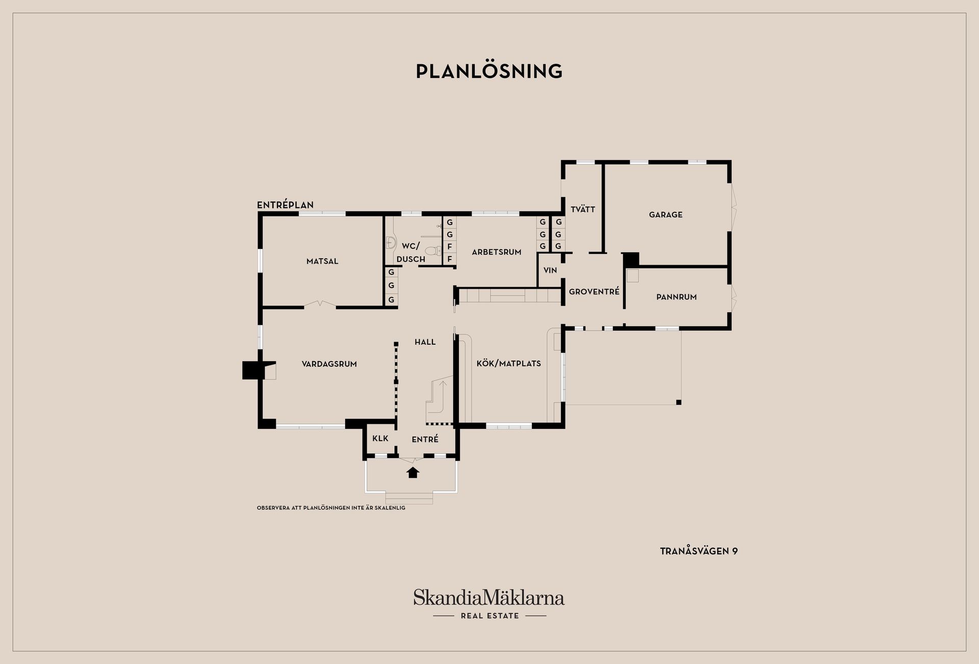 Villa, Tranåsvägen 9, Ödeshög