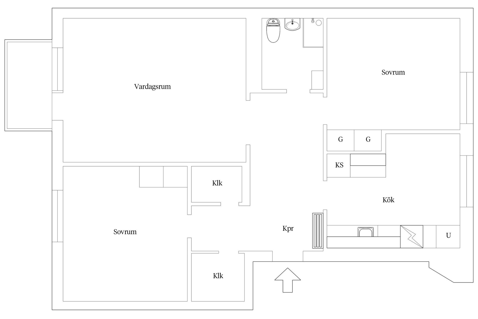 Bostadsrätt, Guldbrandsgatan 38, Trandared, Borås
