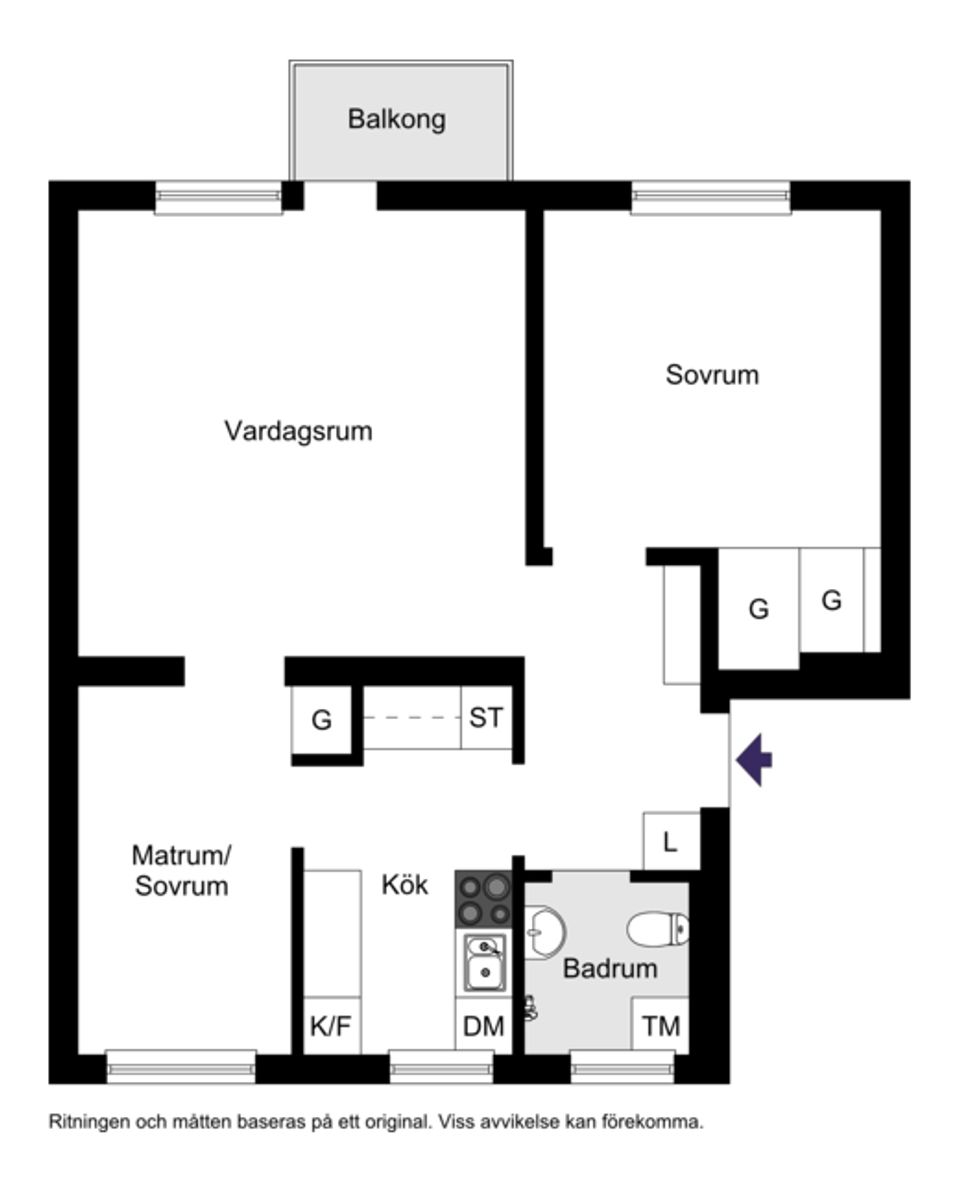 Bostadsrätt, Läckövägen 26, Hammarbyhöjden, Johanneshov, Stockholm