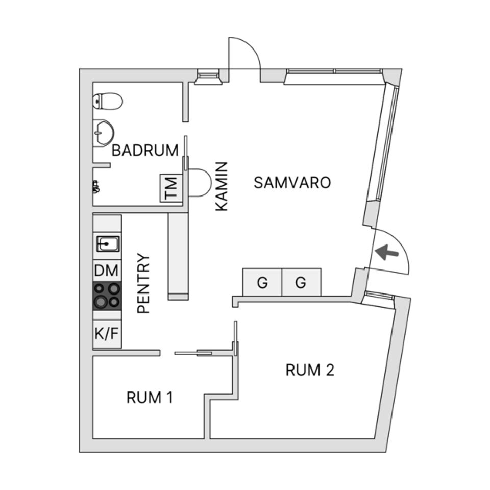 Fritidshus, Åsvägen 10, Laxforsen, Kiruna