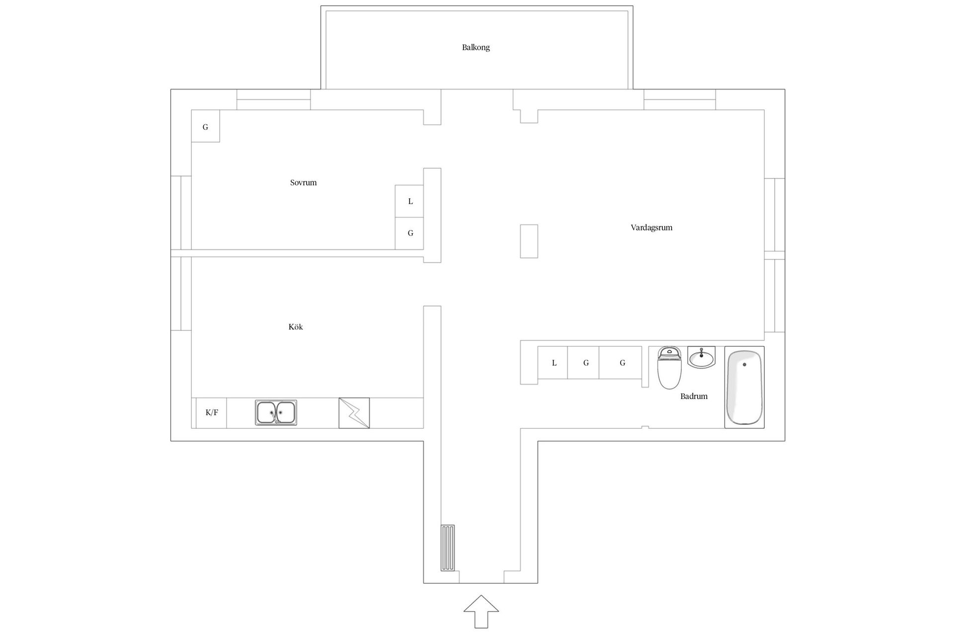 Bostadsrätt, Sofiavägen 1A, Sofiaparken, Lund