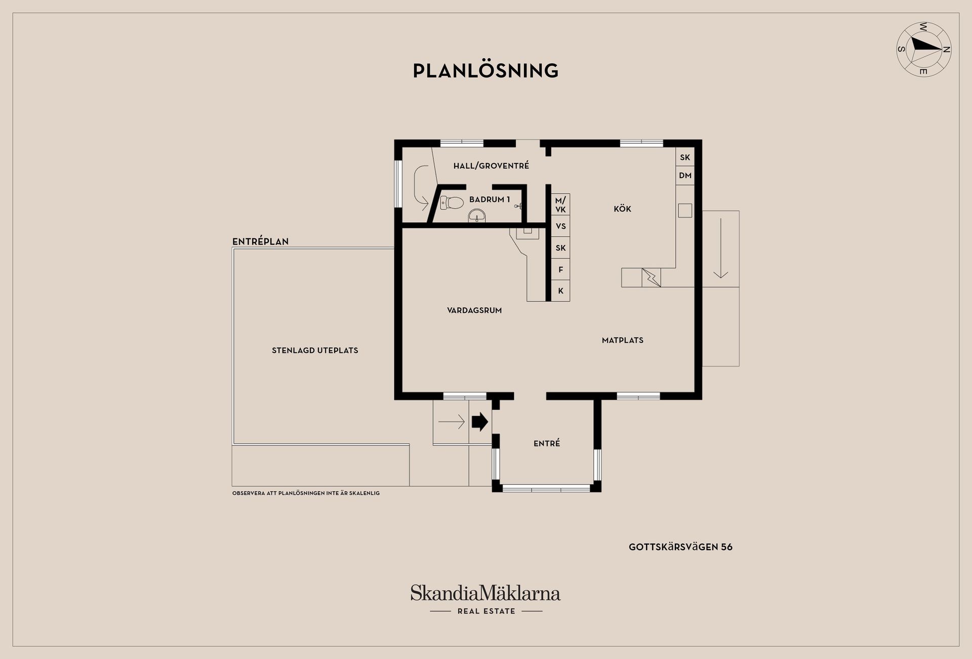 Villa, Gottskärsvägen 56, Kungsbacka