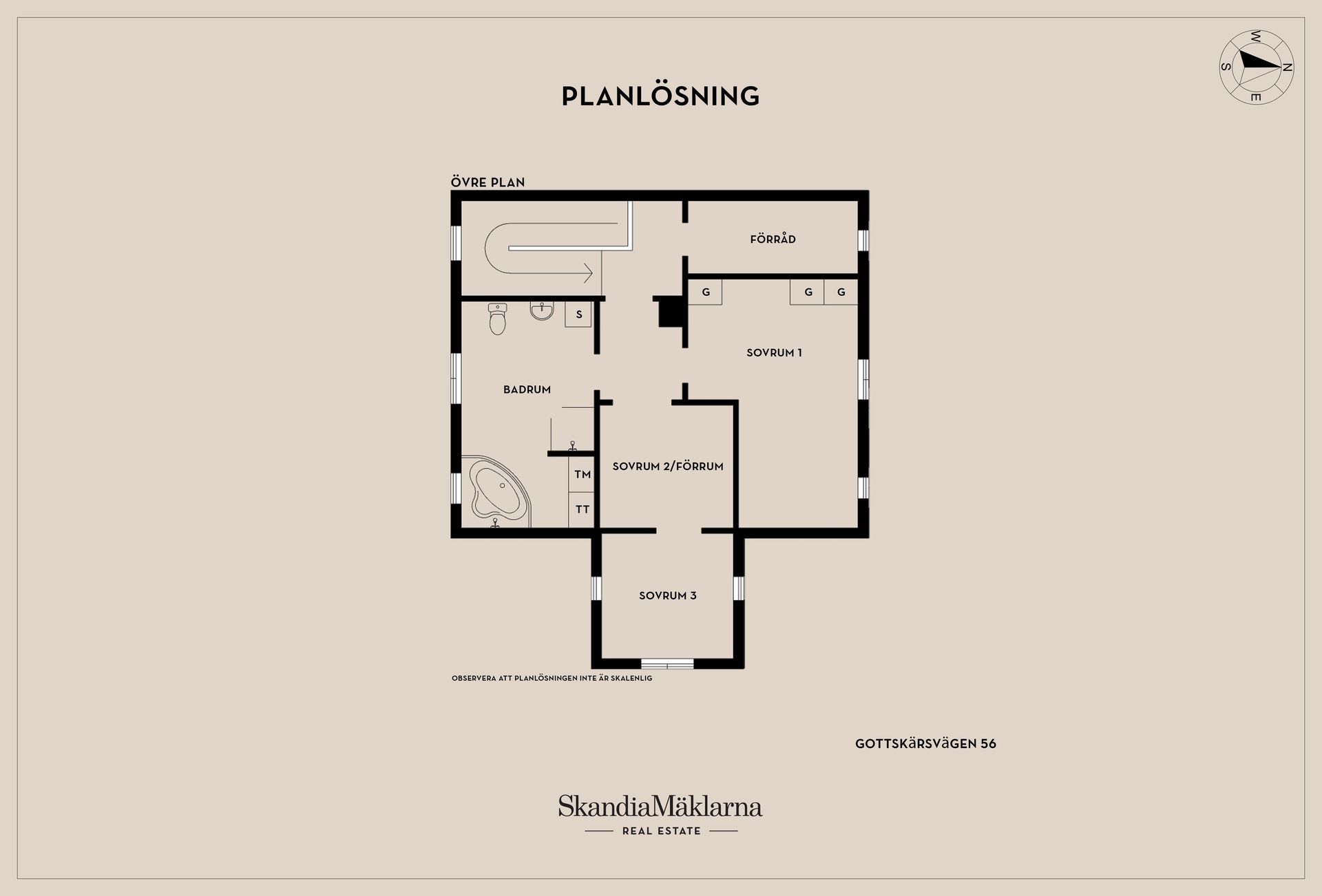 Villa, Gottskärsvägen 56, Kungsbacka