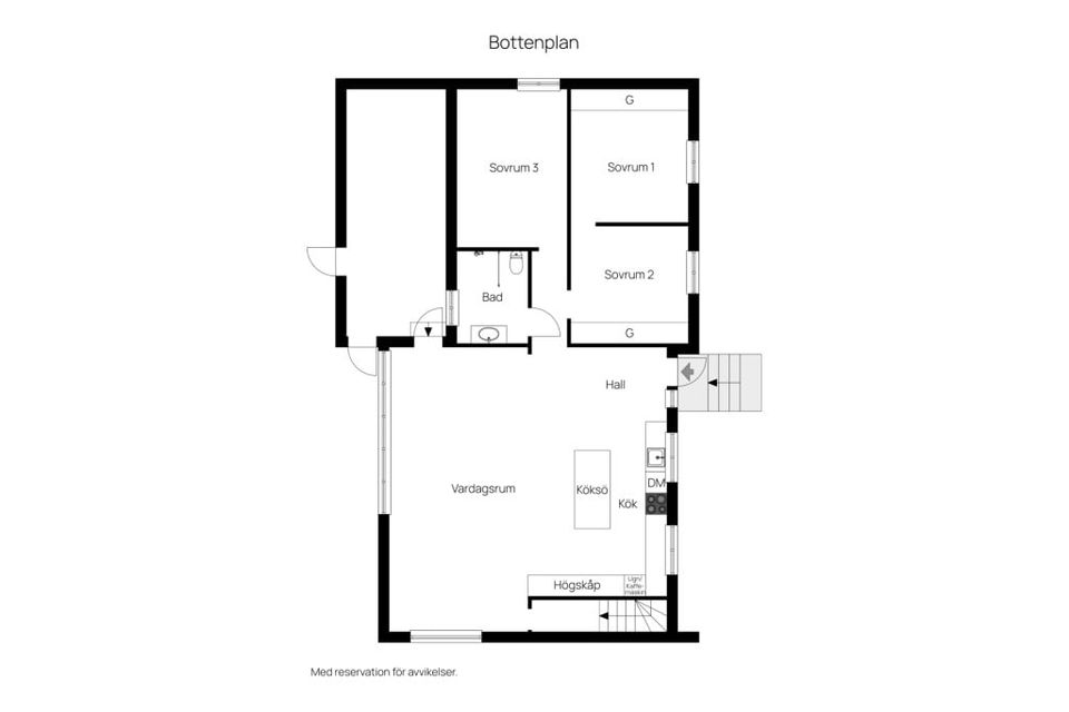 Villa, Nordvästgatan 37, Lindö, Norrköping