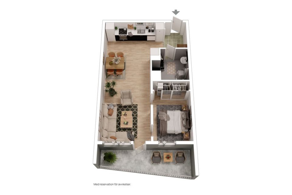 Bostadsrätt, Lövkojsgränd 7, Stockholm