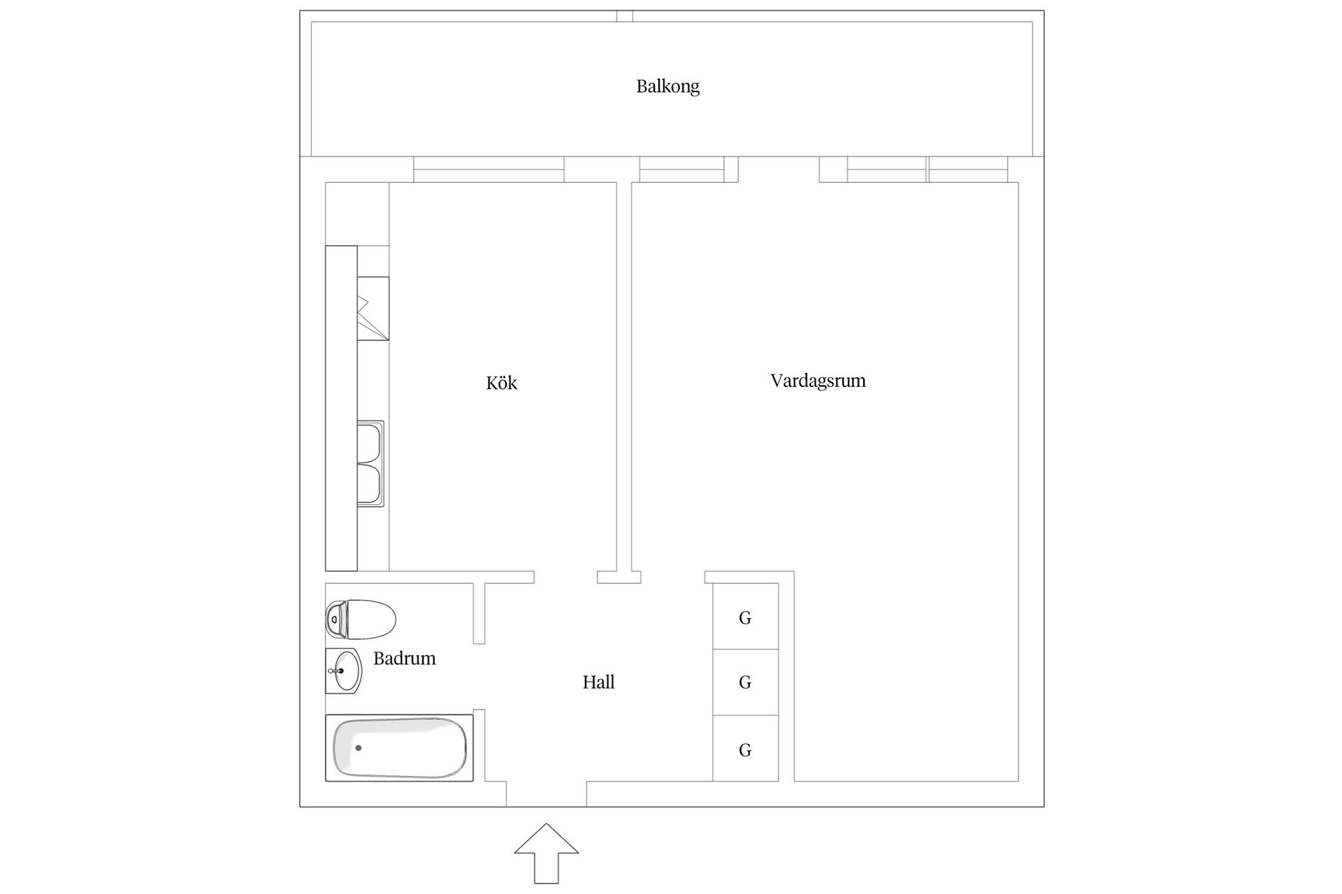 Bostadsrätt, Mellanvångsvägen 12B, Järnåkra, Lund