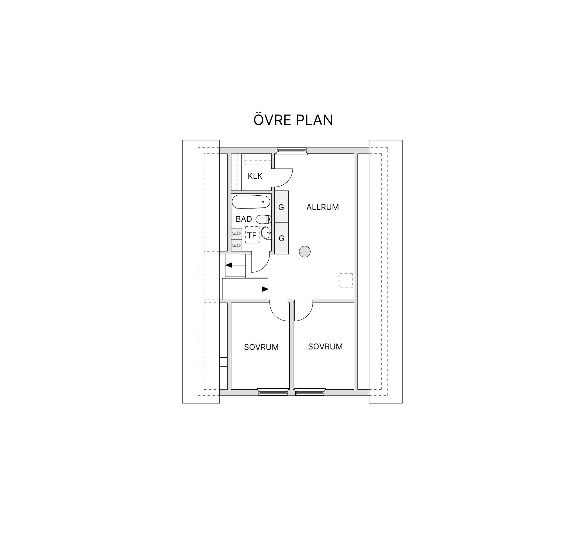 Villa, Kornhills Norrgränd 21, Vallås, Halmstad