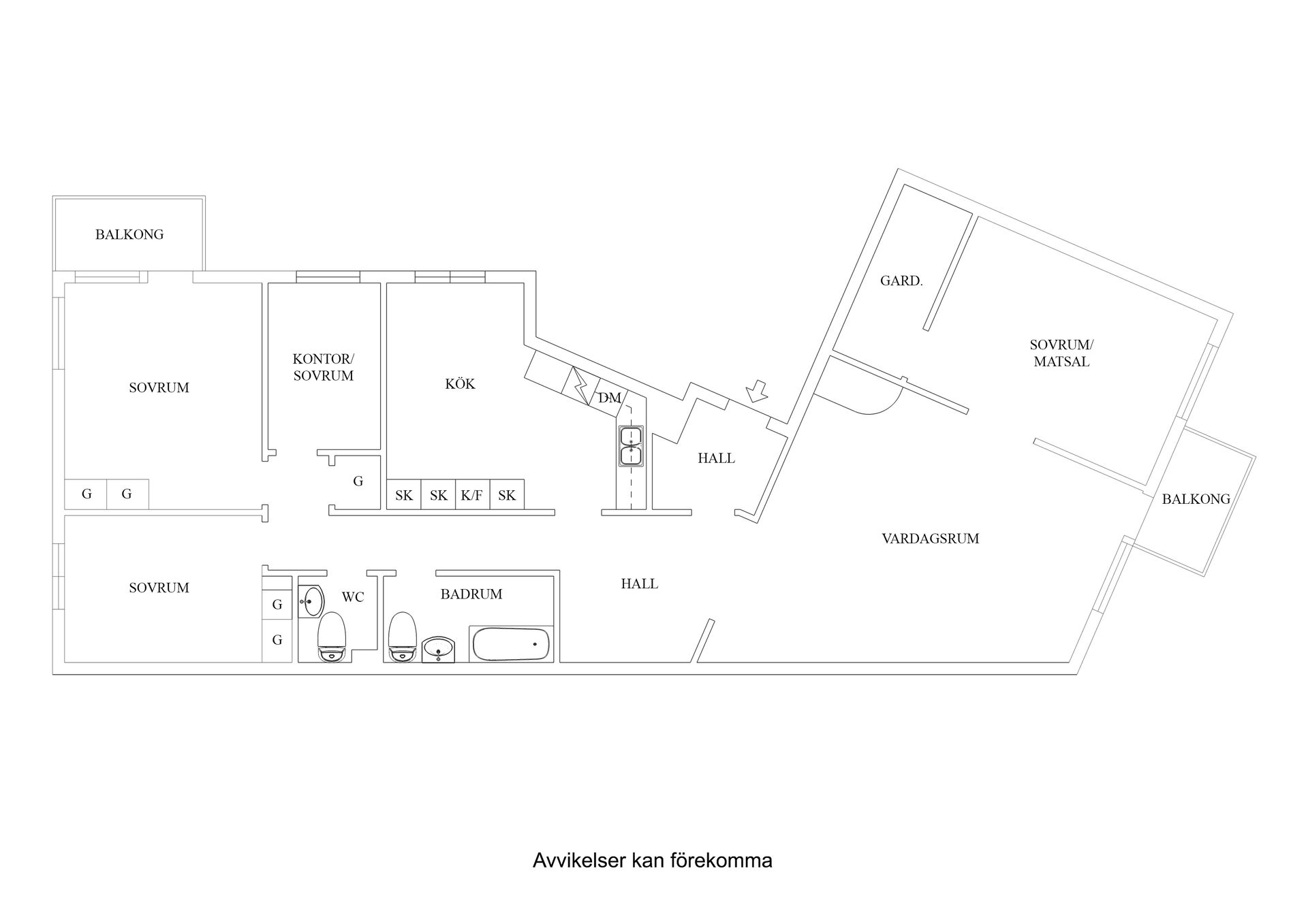 Bostadsrätt, Österlånggatan 56A, Centrum, Trollhättan