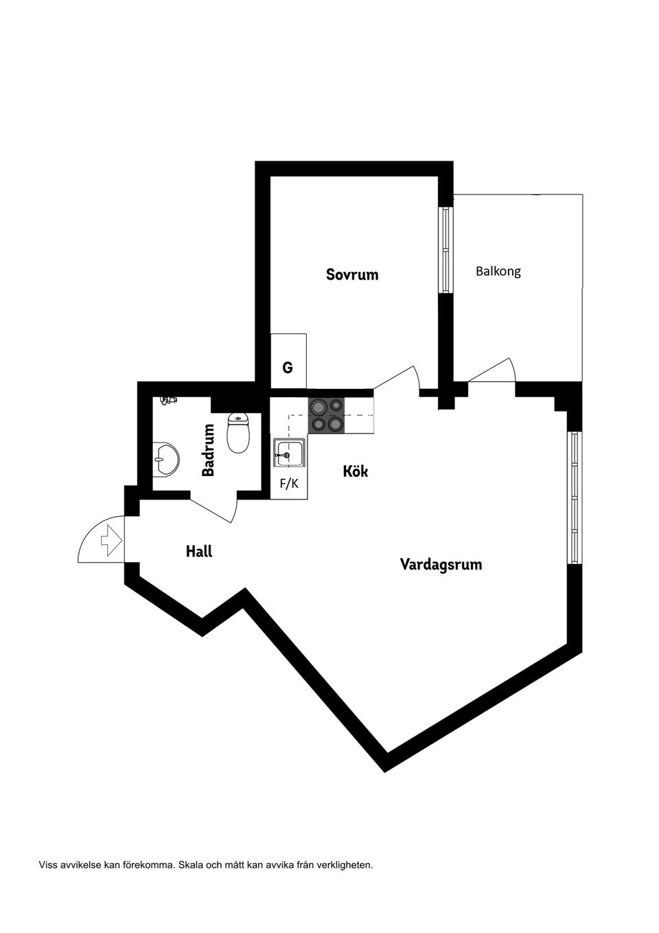 Bostadsrätt, Värnstigen 28, Segeltorp, Huddinge