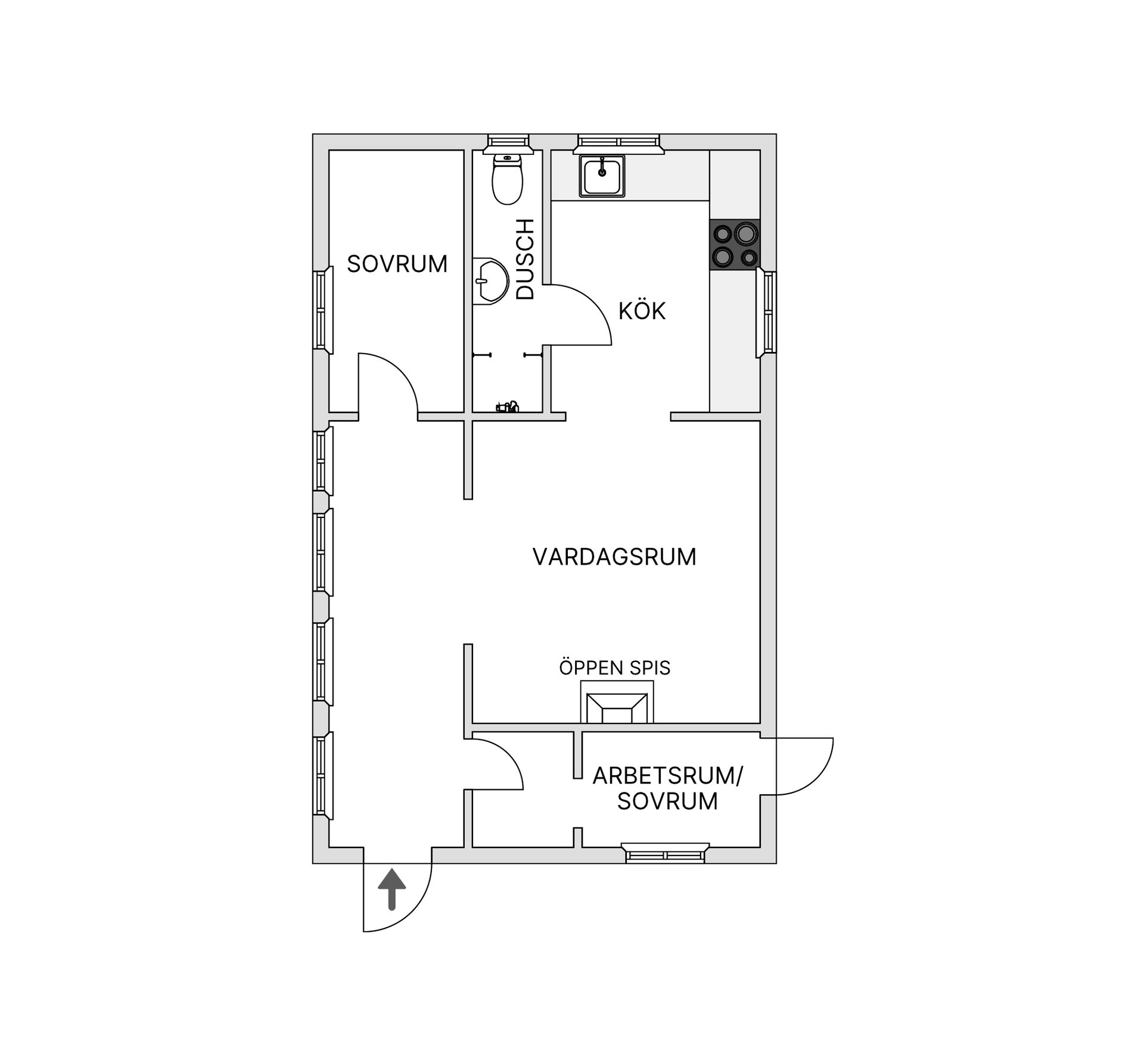 Fritidshus, Norra Rörängsslingan 5, Dyvik, Österåker