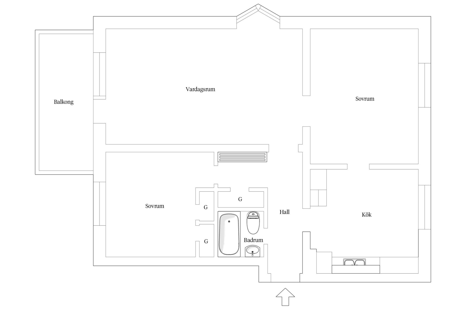 Bostadsrätt, Malmövägen 8A, Skanör, Vellinge