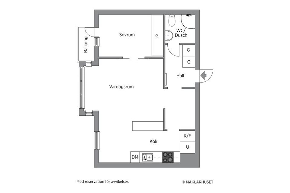 Bostadsrätt, Östra Promenaden 33, Öster, Norrköping