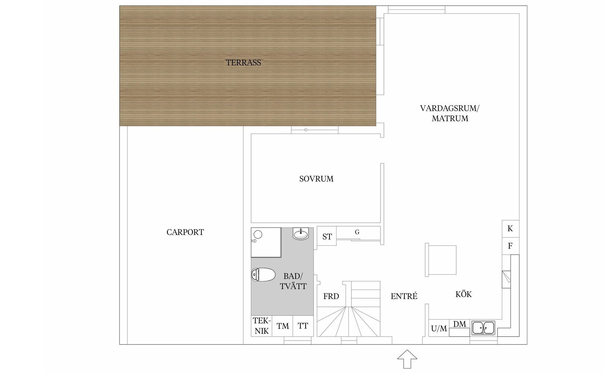 Bostadsrätt, Gulli Petrinis väg 20C, Vikaholm, Växjö
