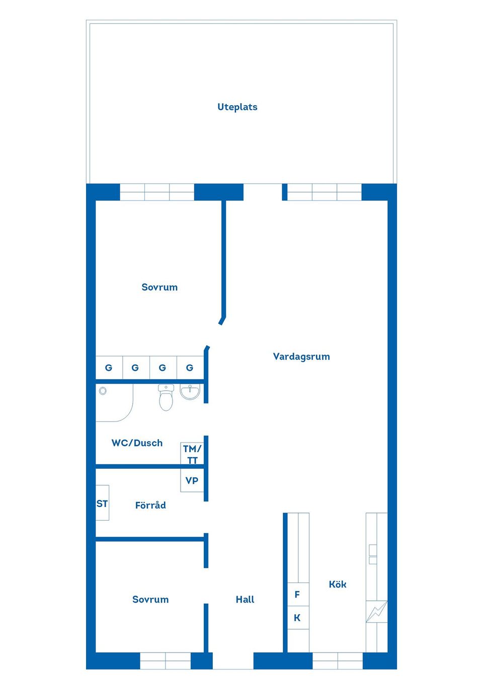 Bostadsrätt, Skolvägen 12H, Valbo, Gävle