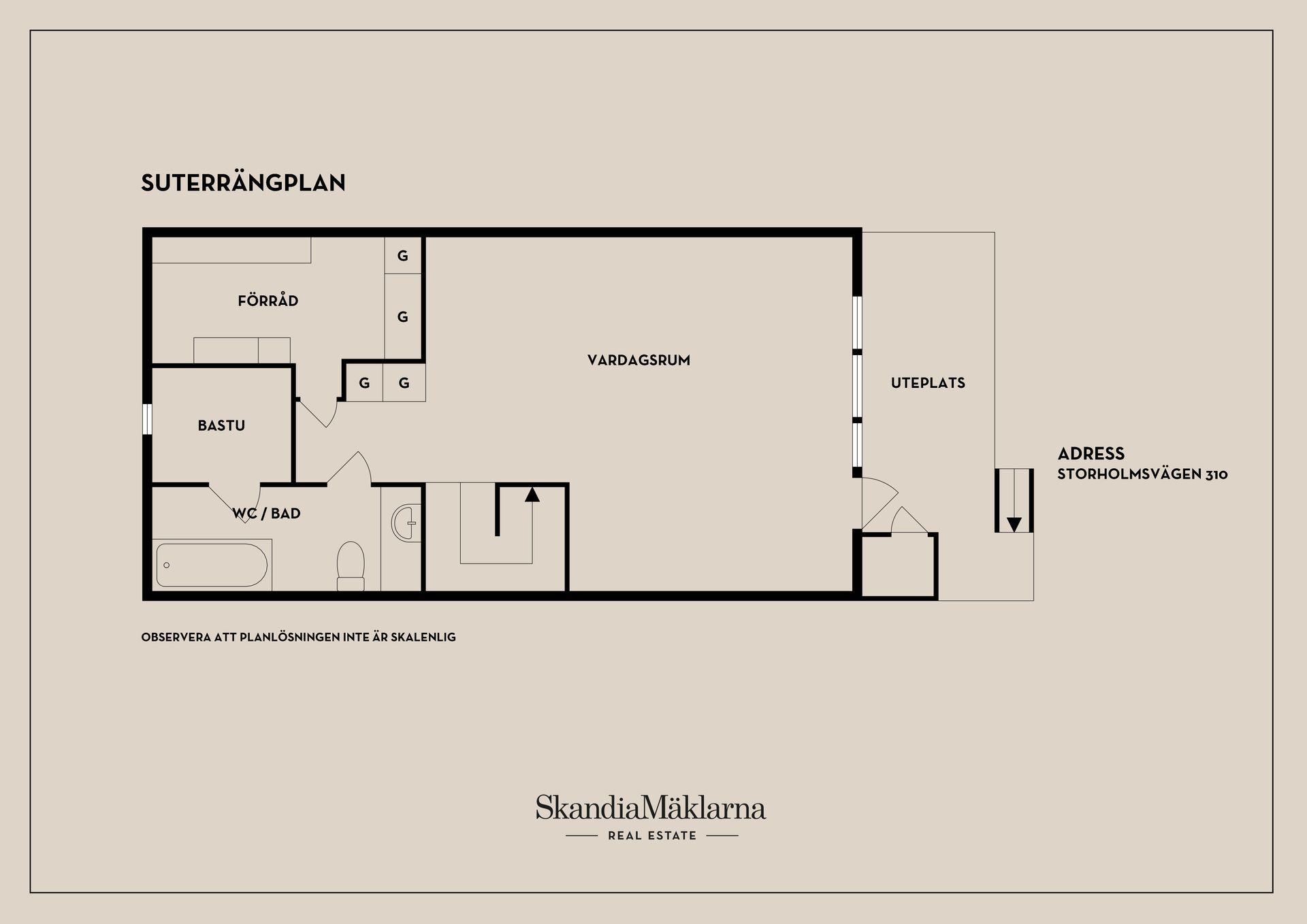 Radhus, Storholmsvägen 310, Östra Orminge, Nacka