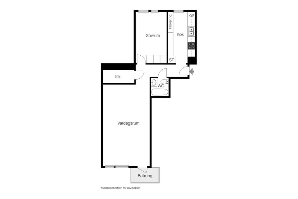 Bostadsrätt, Flygaregatan 5, Centrum / Västra förstaden, Halmstad